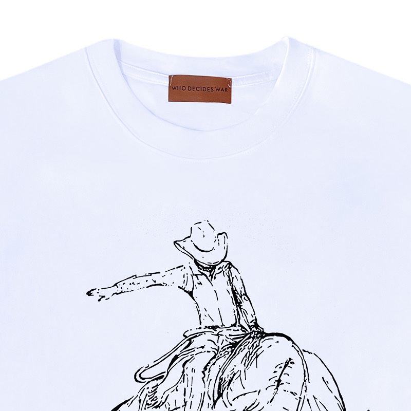 Who Decides War x EST Gee Sketch Tee - EUR FASHION