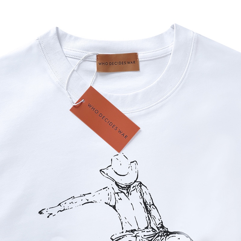 Who Decides War x EST Gee Sketch Tee - EUR FASHION