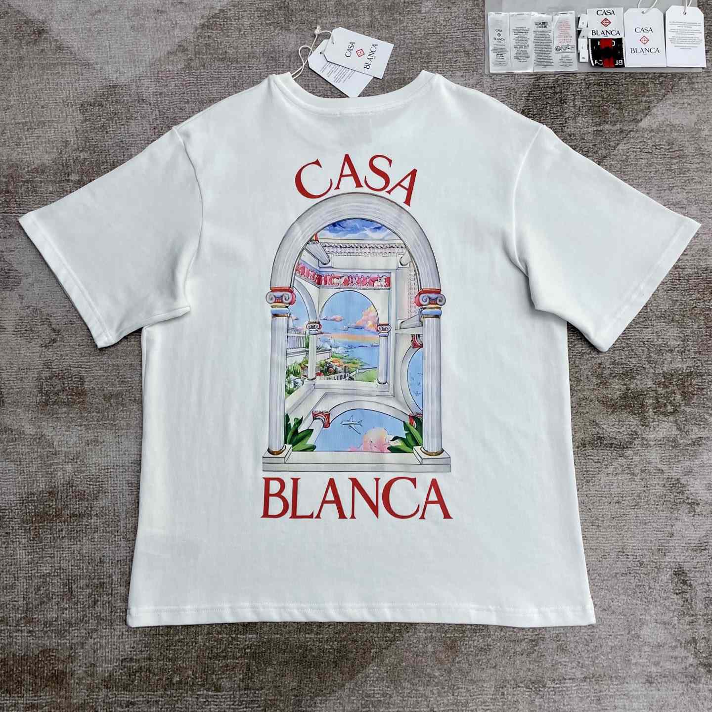 Casablanca Le Passage Printed Cotton T-Shirt   C943 - EUR FASHION