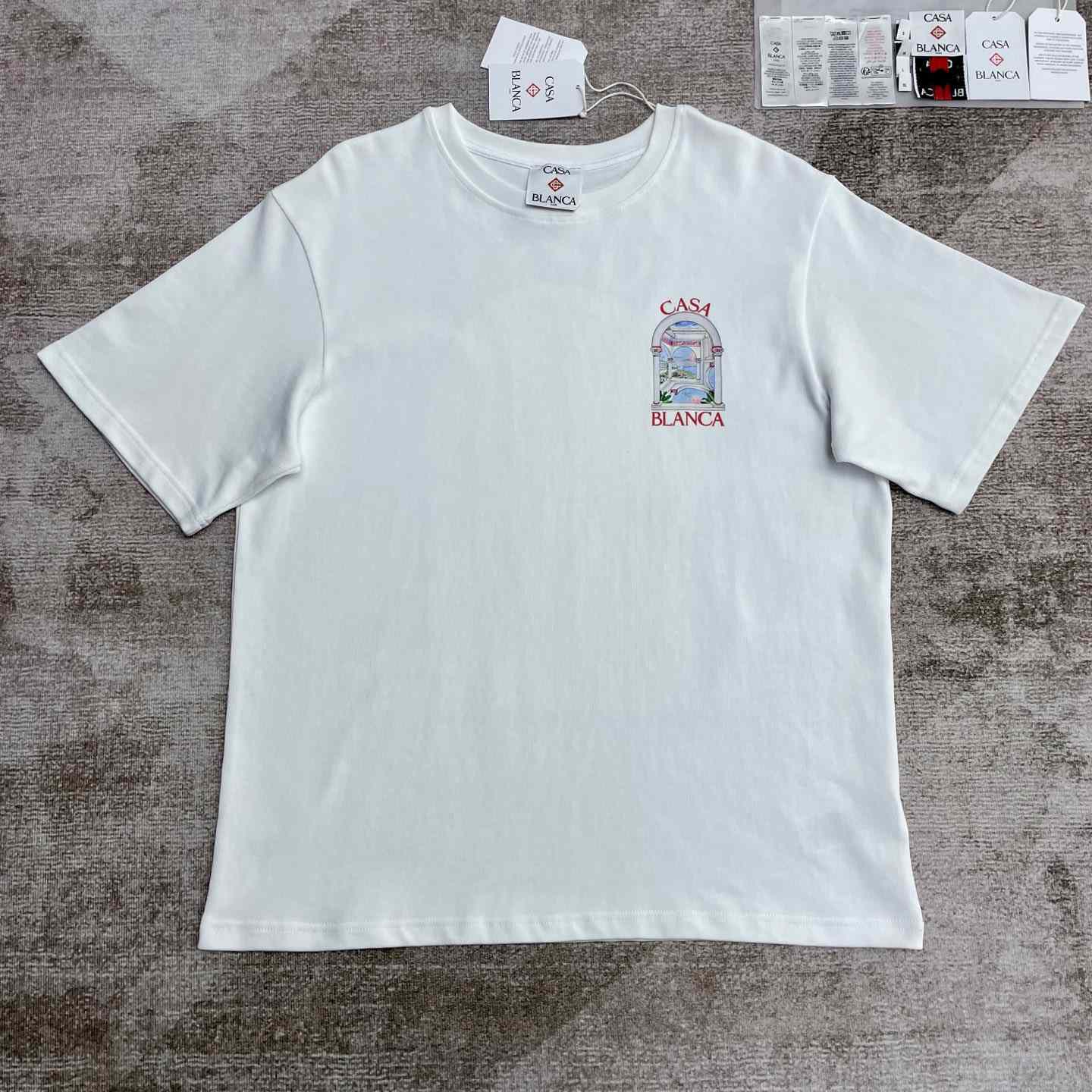 Casablanca Le Passage Printed Cotton T-Shirt   C943 - EUR FASHION