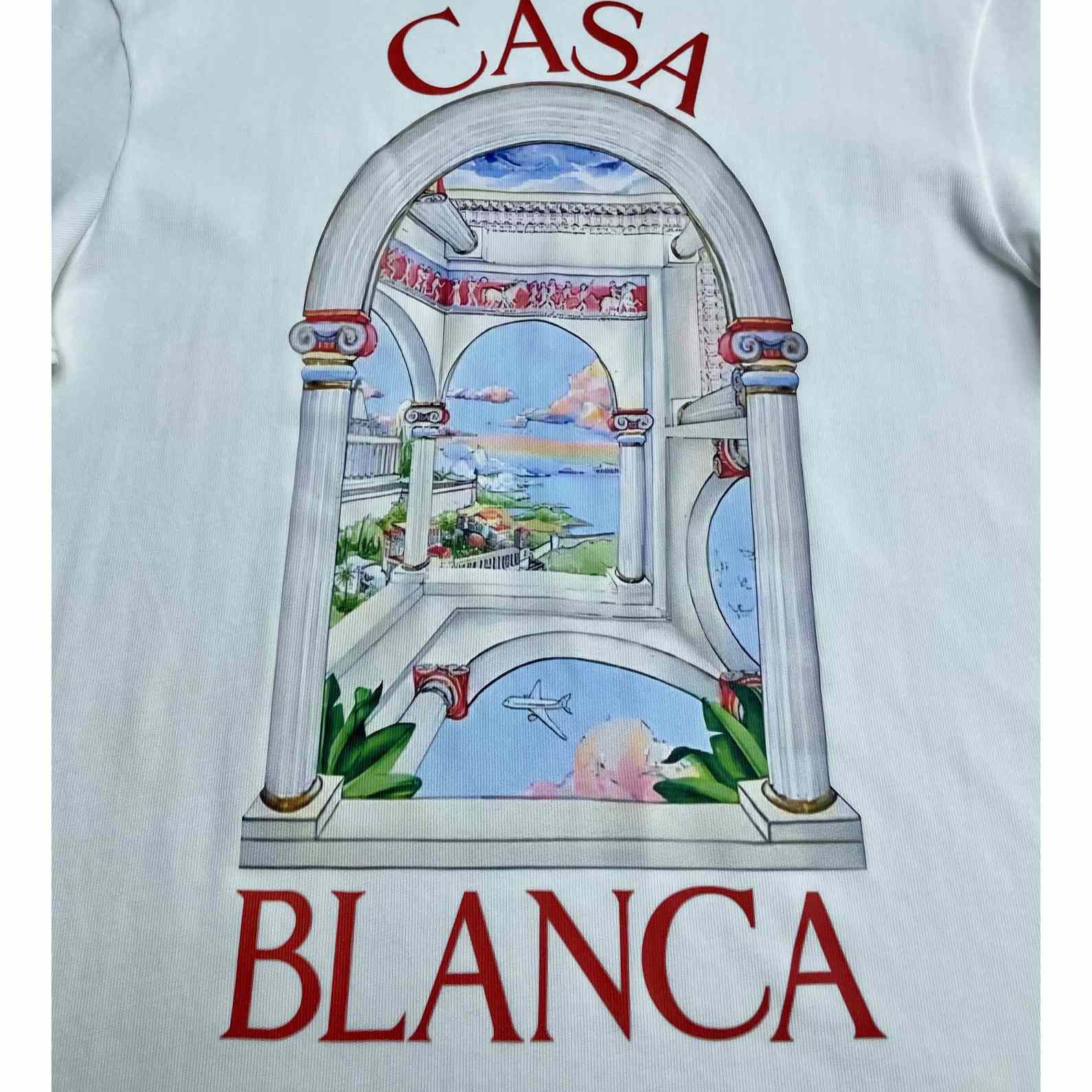 Casablanca Le Passage Printed Cotton T-Shirt   C943 - EUR FASHION