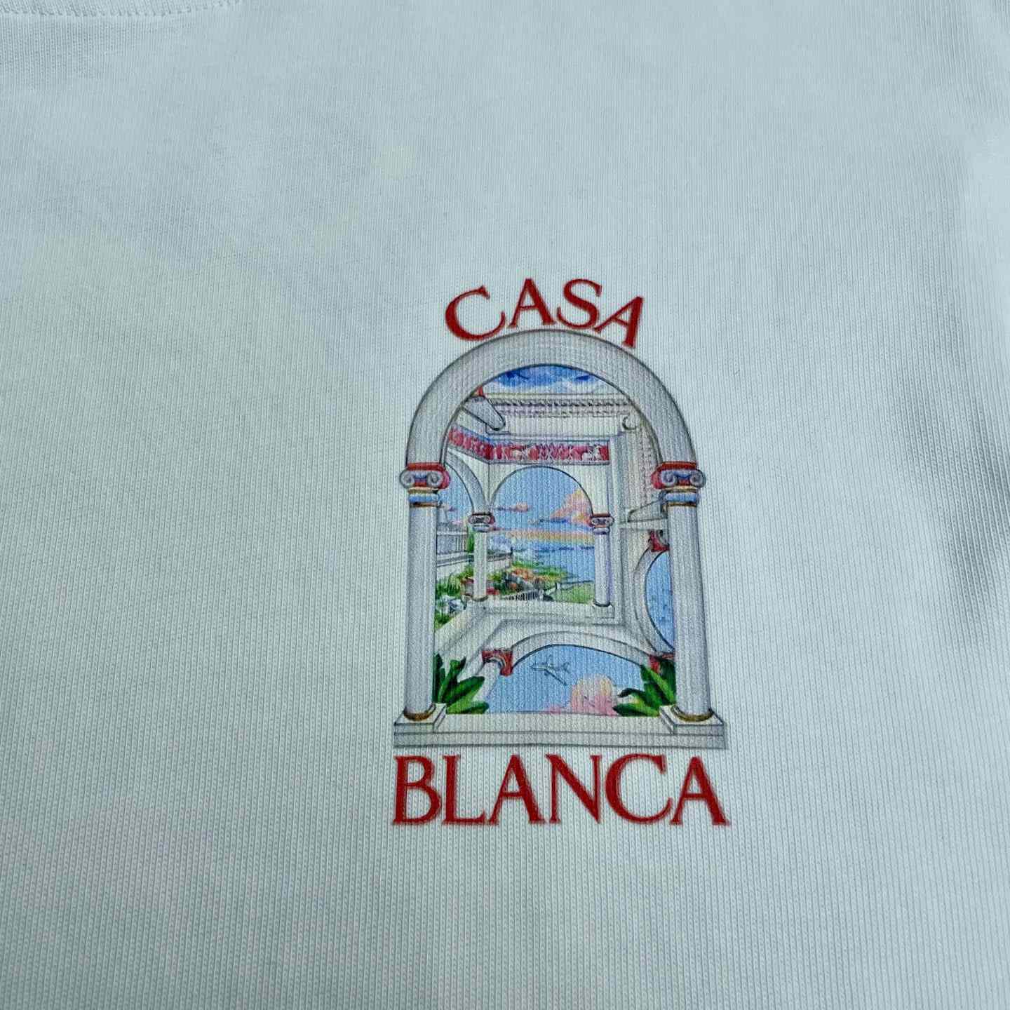 Casablanca Le Passage Printed Cotton T-Shirt   C943 - EUR FASHION