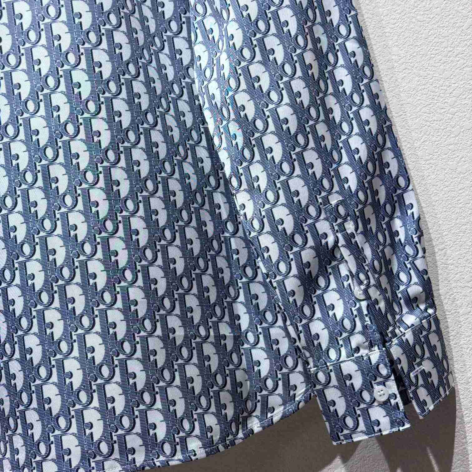 Dior Oblique Long-Sleeved Shirt  - EUR FASHION