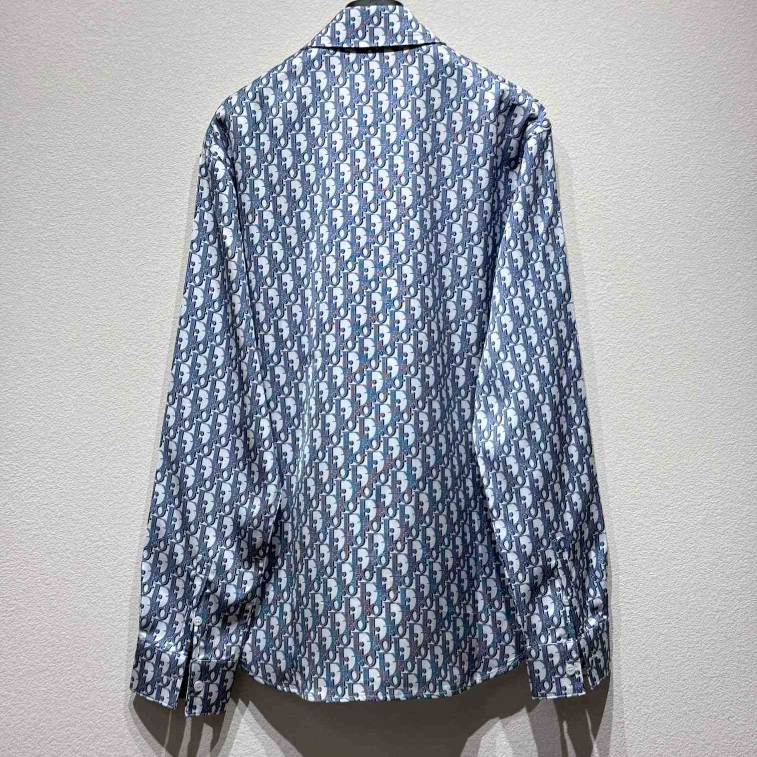 Dior Oblique Long-Sleeved Shirt  - EUR FASHION