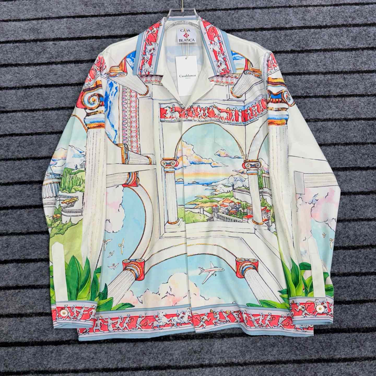 Casablanca Le Passage Silk Shirt - EUR FASHION