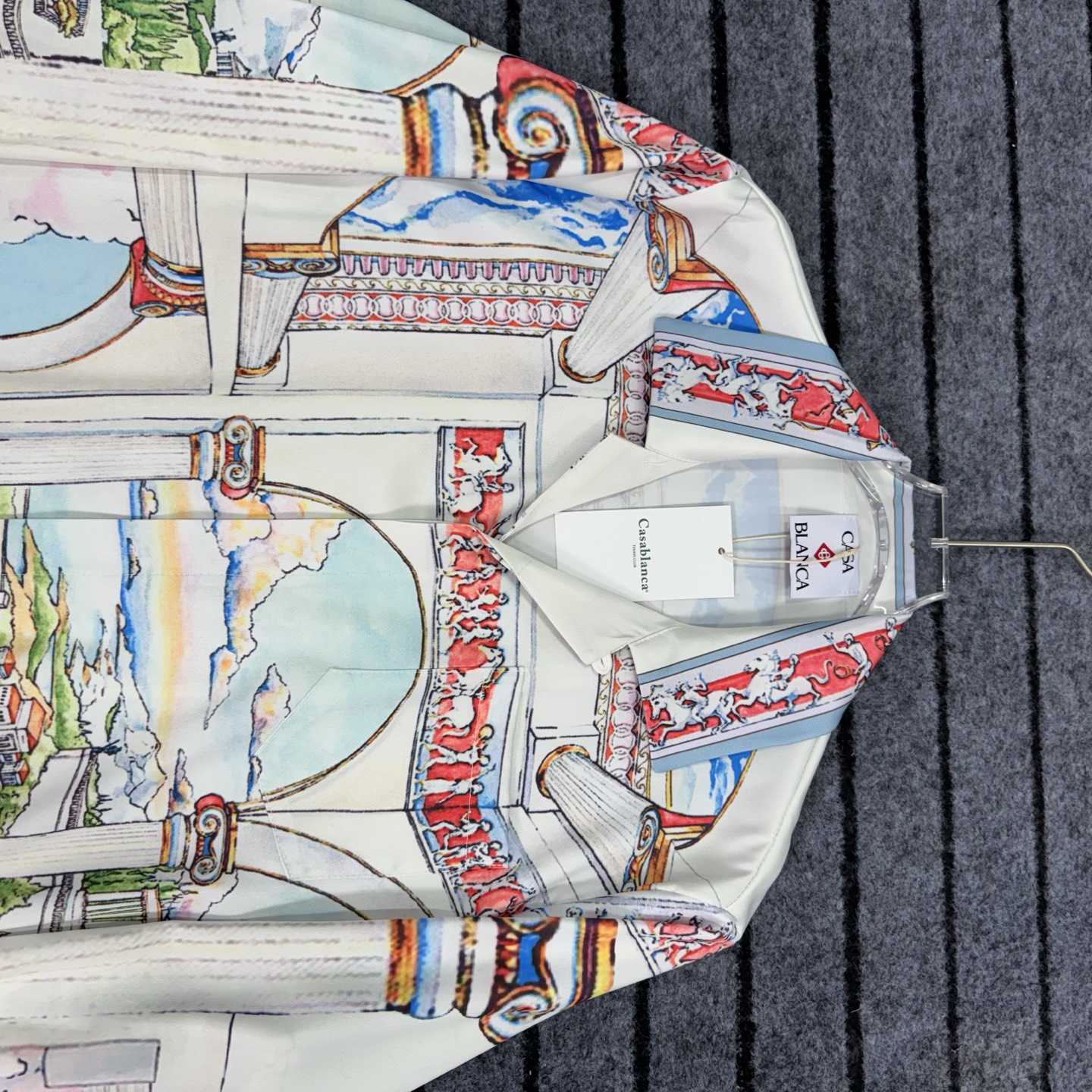 Casablanca Le Passage Silk Shirt - EUR FASHION