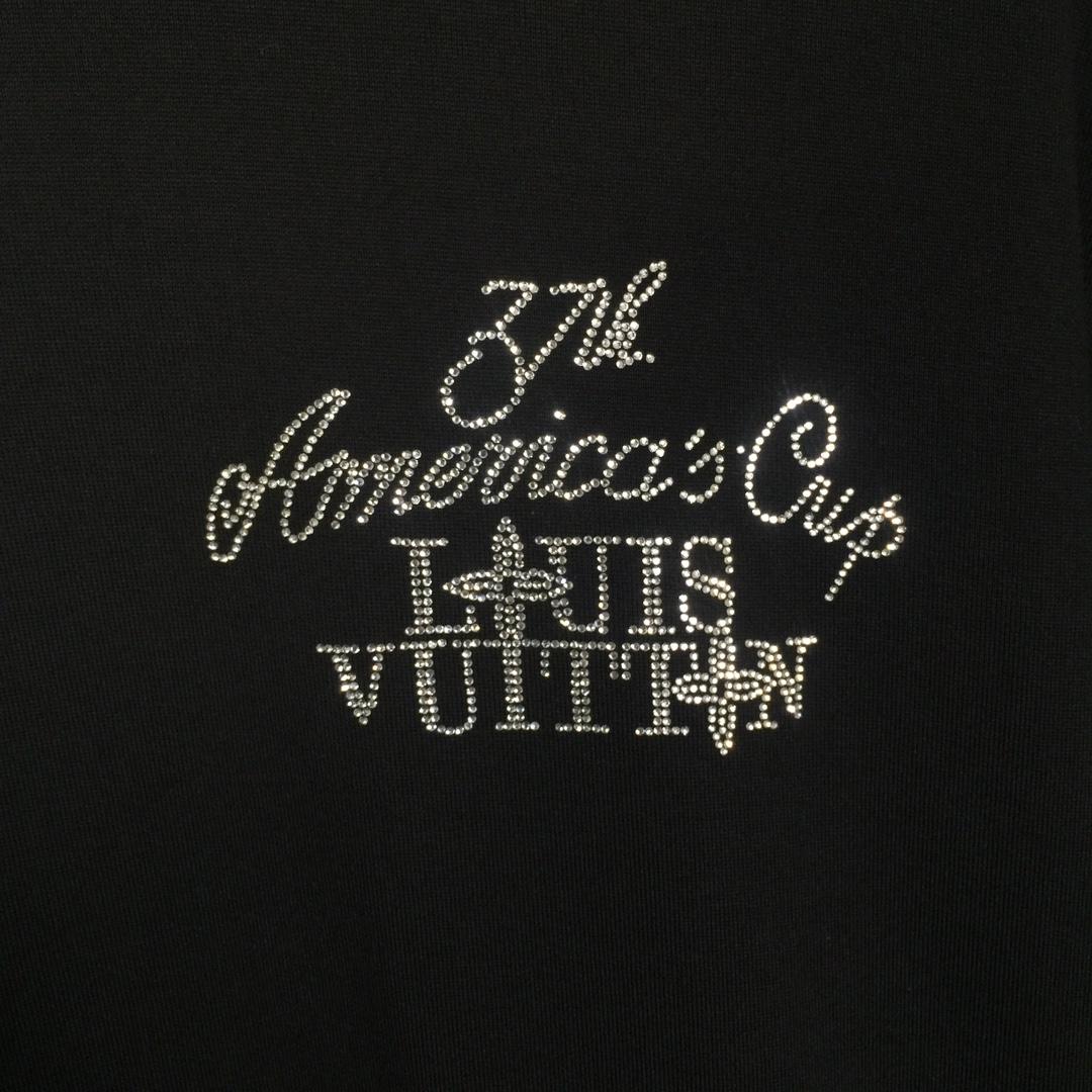 Louis Vuitton Embellished Short-Sleeved Cotton Crewneck - EUR FASHION
