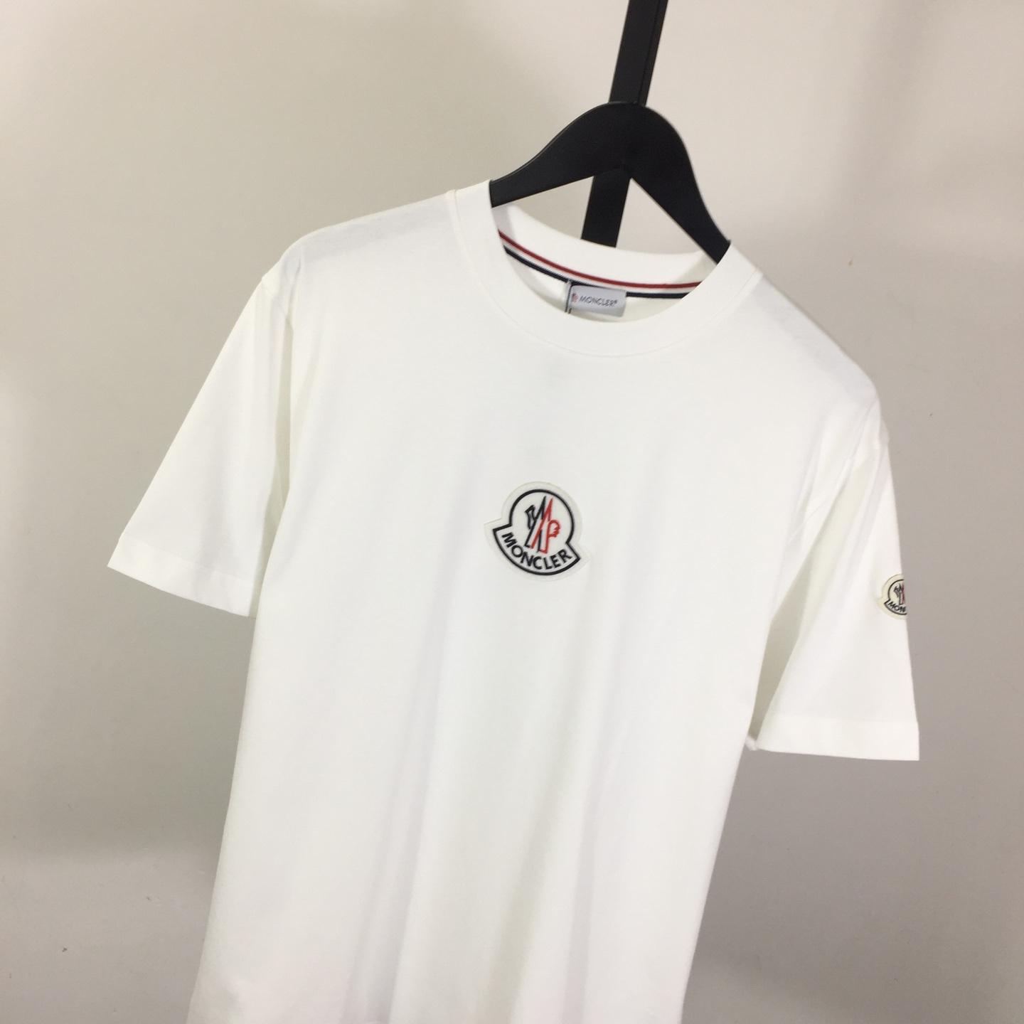 Moncler Logo Cotton T-shirt - EUR FASHION