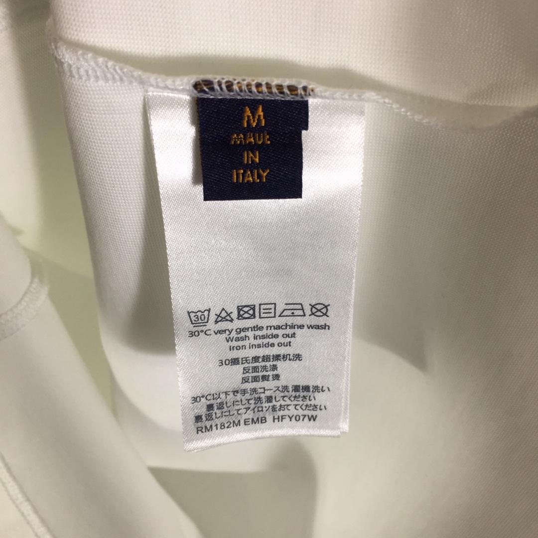 Louis Vuitton Monogram Short-Sleeved Cotton Crewneck - EUR FASHION