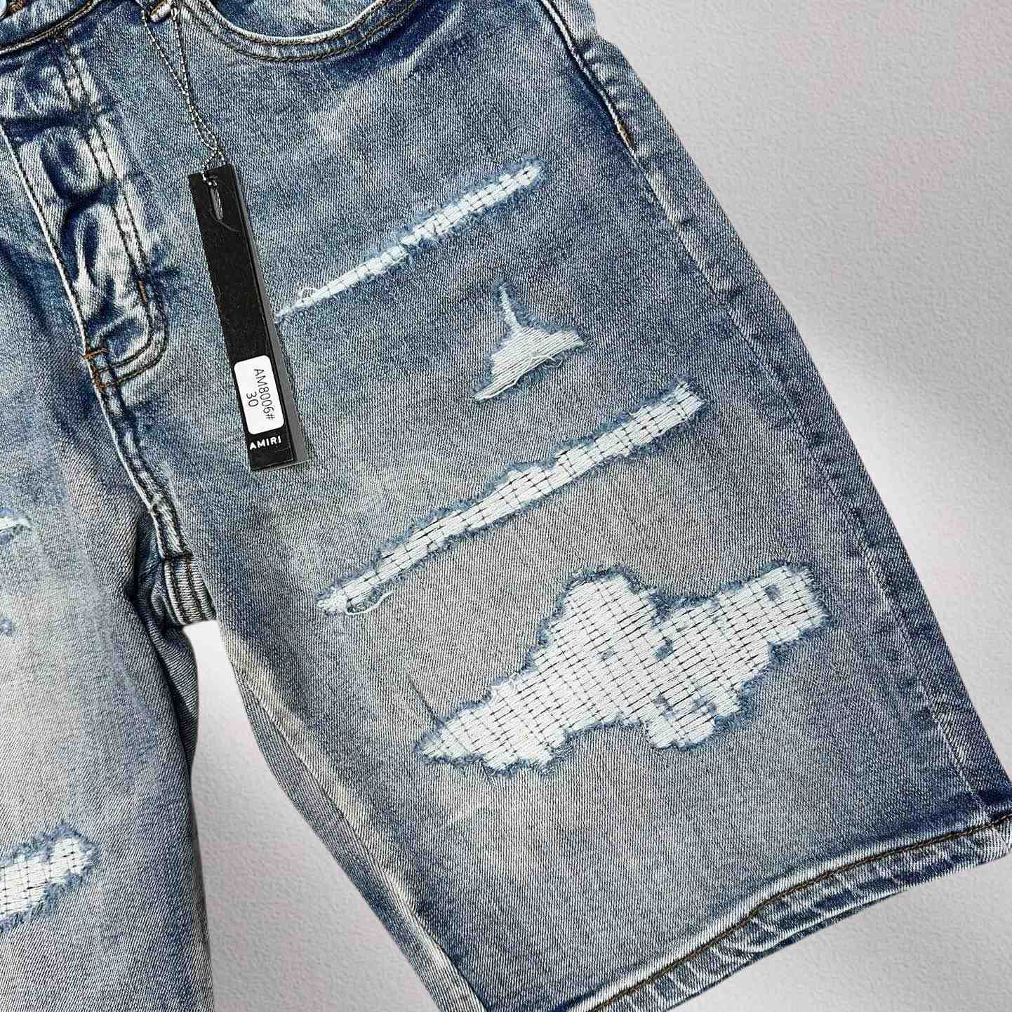 Amiri Denim Shorts     8006 - EUR FASHION