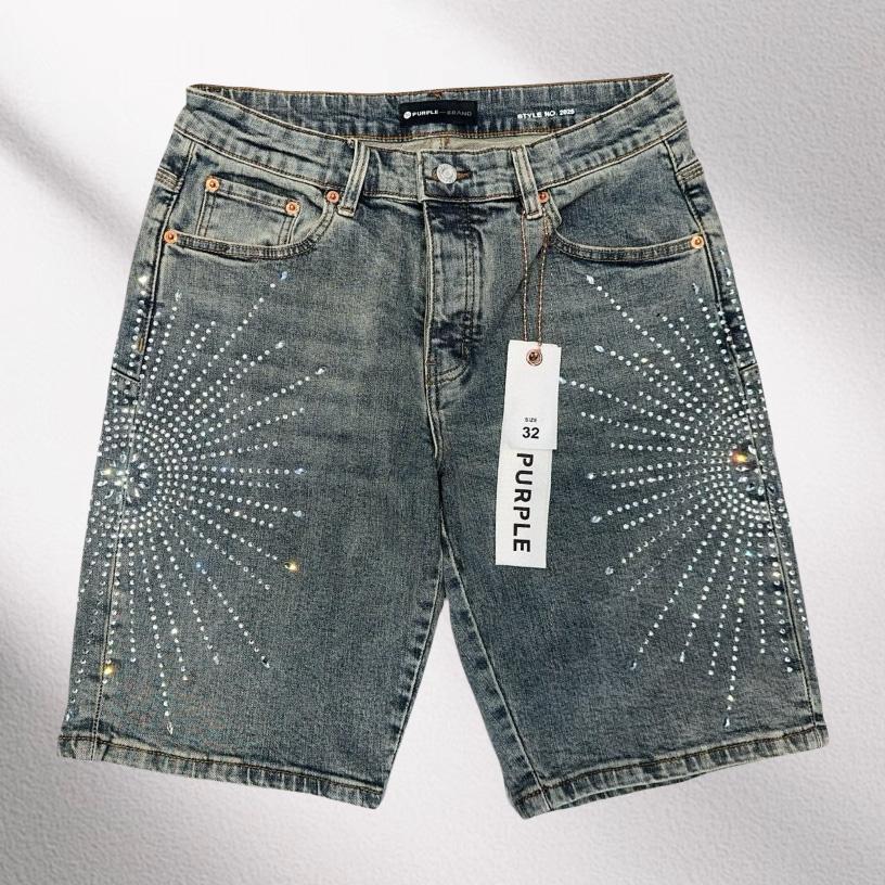 Purple-Brand Denim Shorts    6000 - EUR FASHION