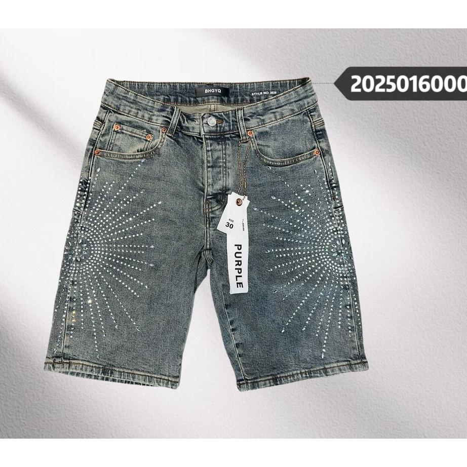 Purple-Brand Denim Shorts    6000 - EUR FASHION