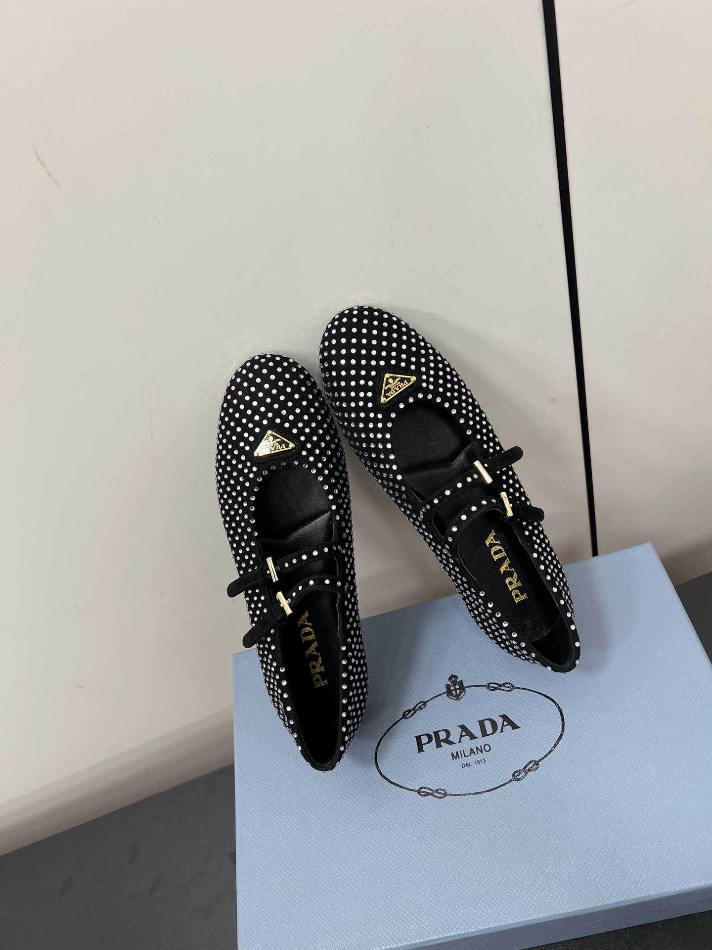 Prada Nappa Leather Ballerinas - EUR FASHION