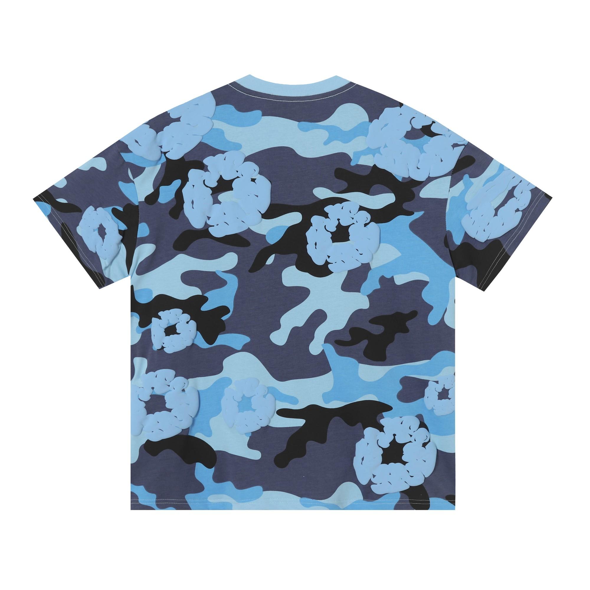 Denim Tears Camo Cotton T-shirt  - EUR FASHION