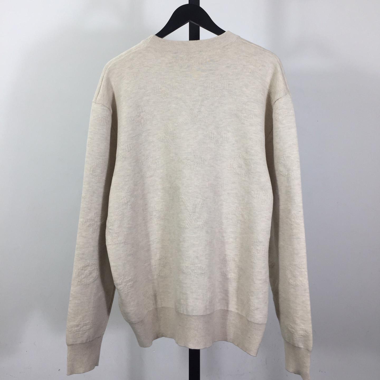 Louis Vuitton Monogram Embossed Crewneck - EUR FASHION