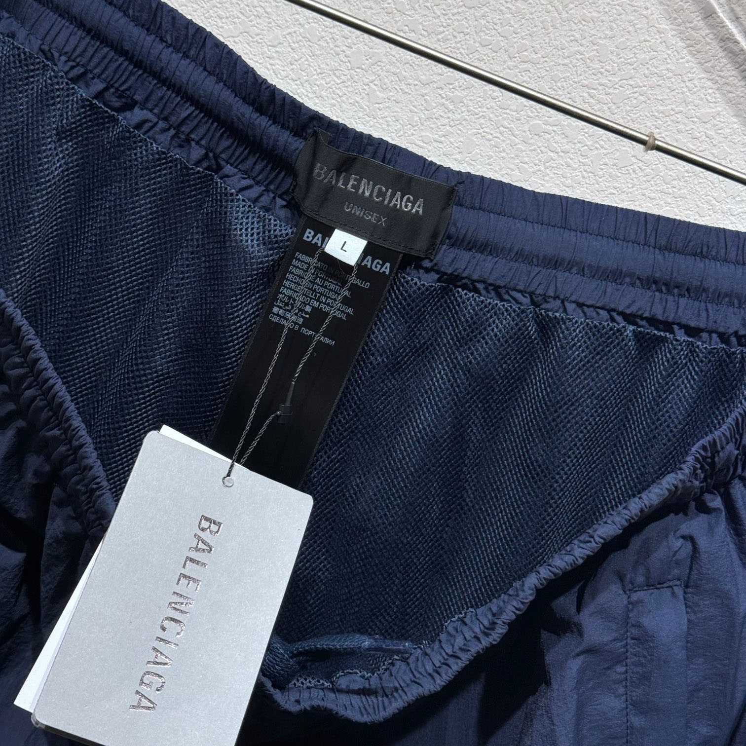 Balenciaga Tracksuit Pants In Navy - EUR FASHION