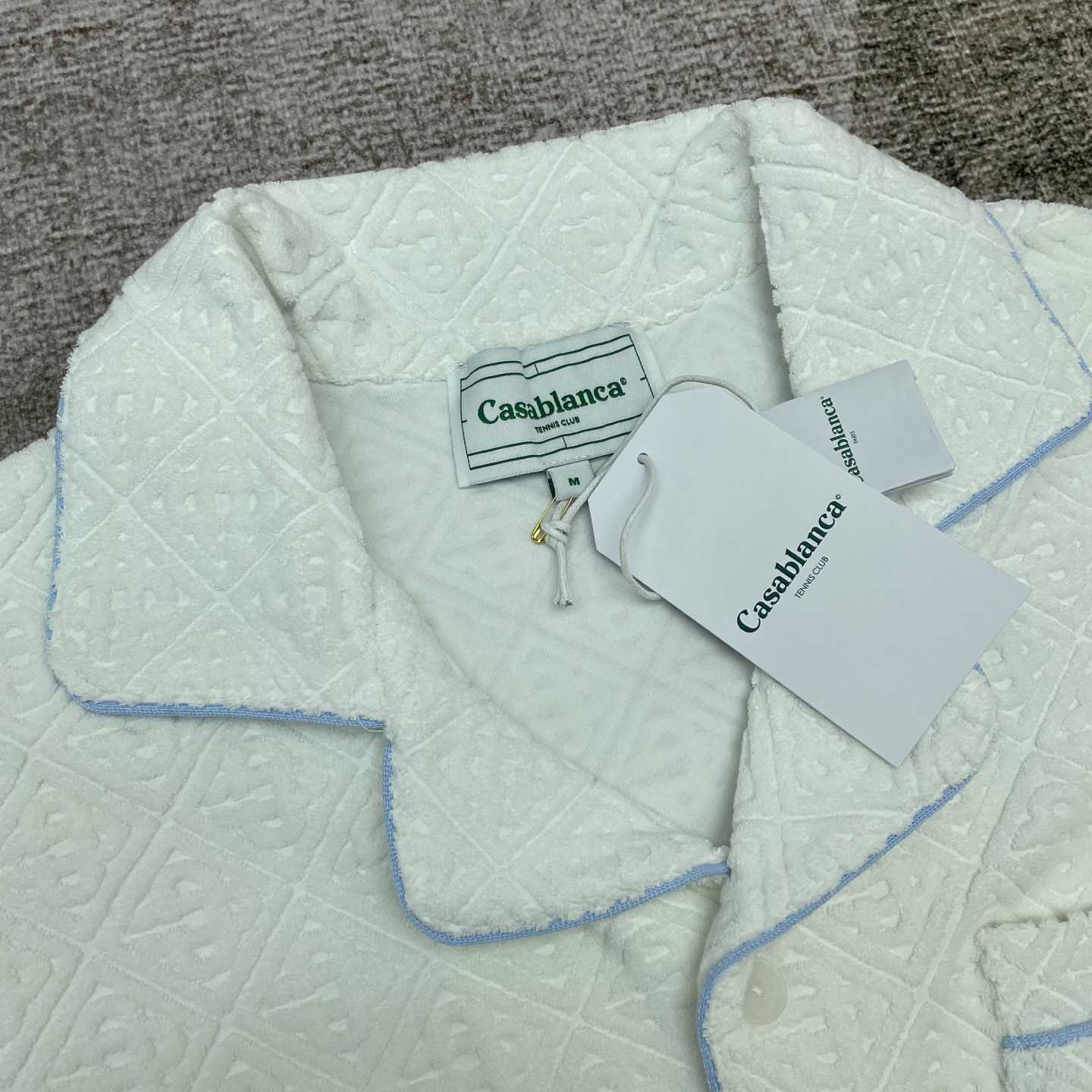 Casablanca Monogram Towelling Shirt    c961 - EUR FASHION