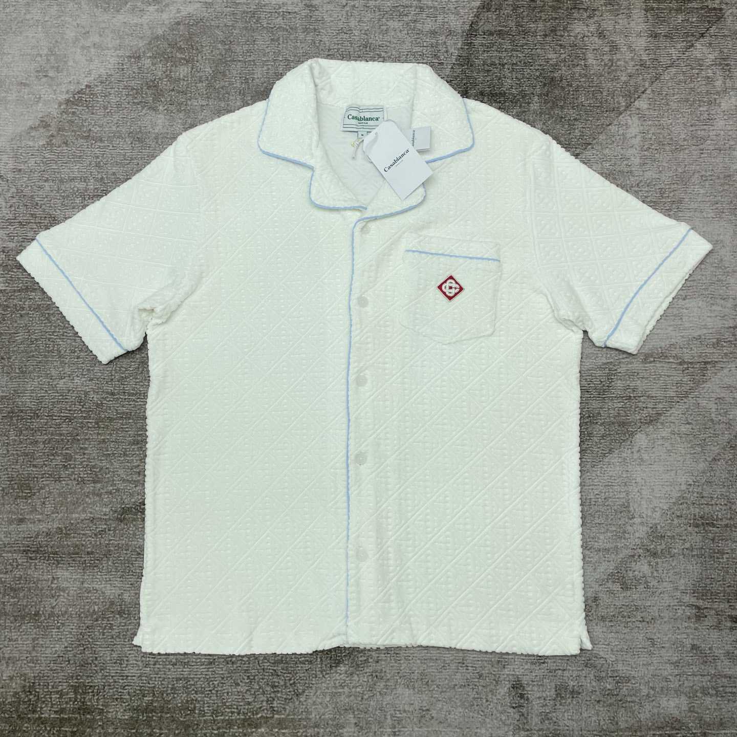 Casablanca Monogram Towelling Shirt    c961 - EUR FASHION