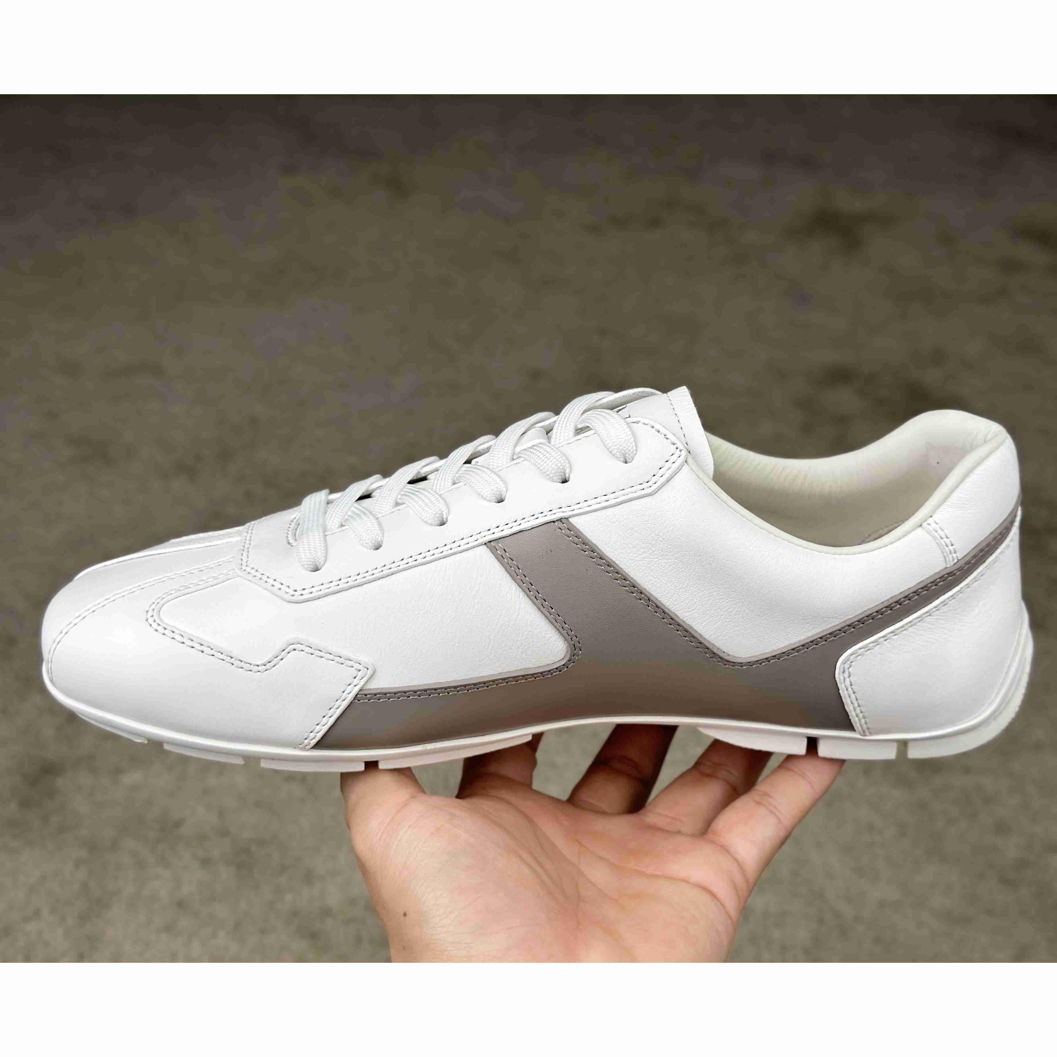 Prada Leather Male Sneaker - EUR FASHION