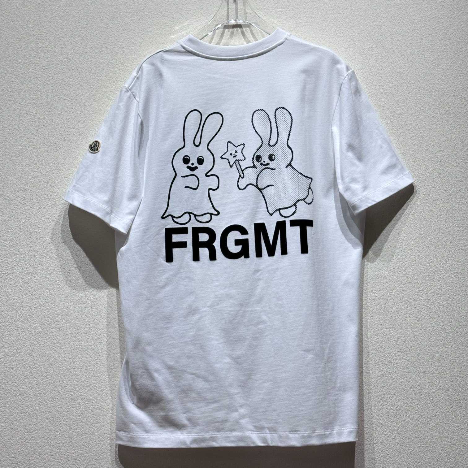 Moncler x FRGMT Cartoon Logo Cotton T-Shirt - EUR FASHION
