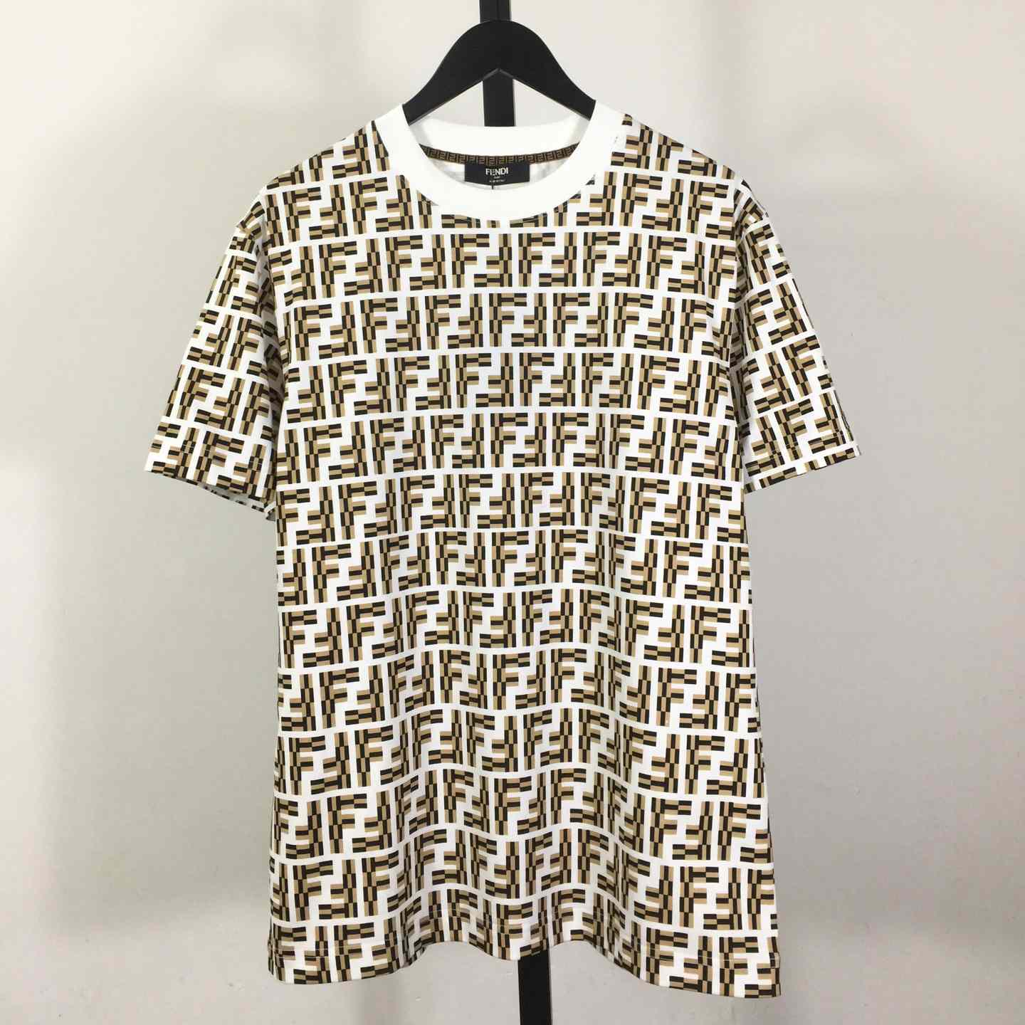 Fendi FF Monogram Logo T-shirt - EUR FASHION
