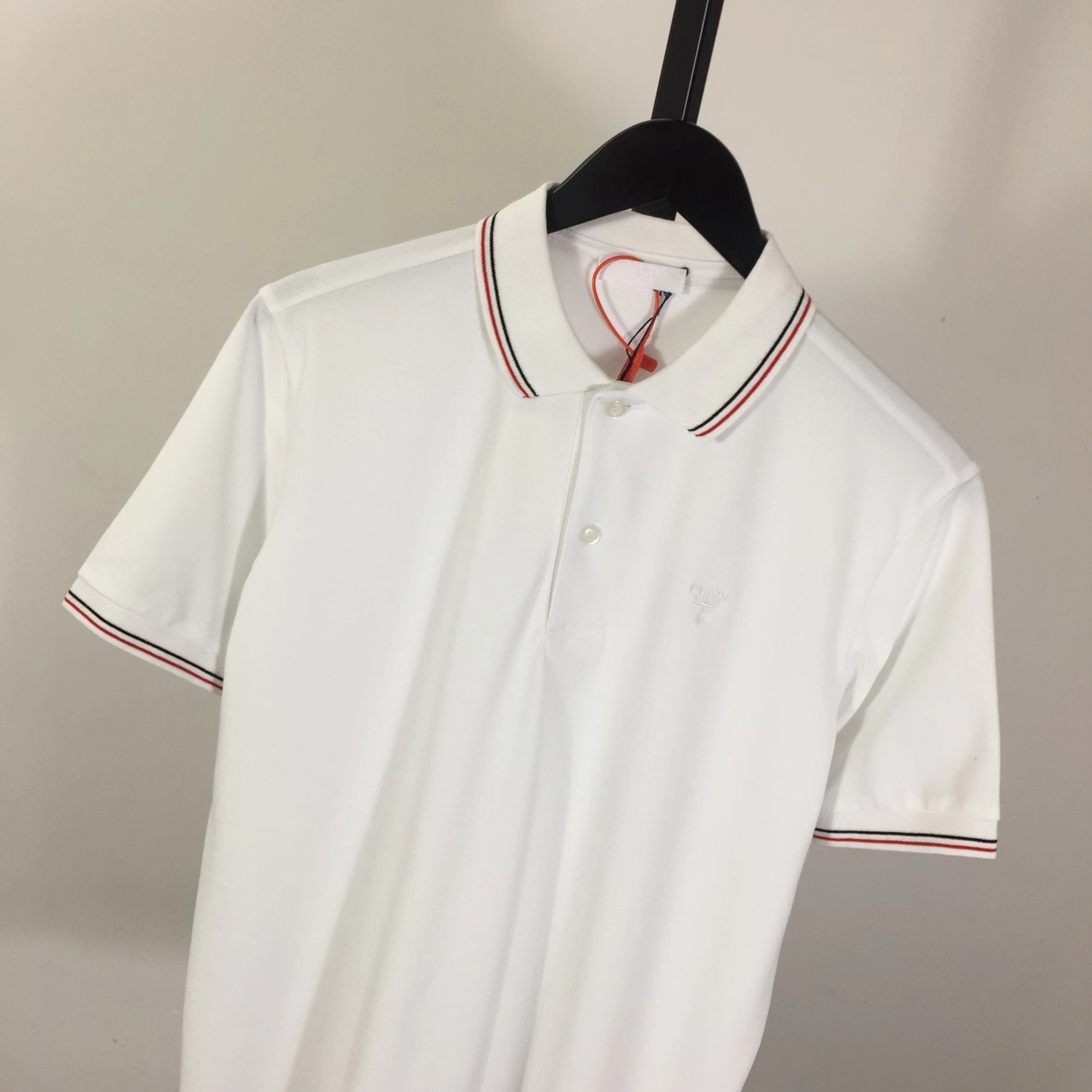 Prada Short-sleeved Piqué Polo Shirt - EUR FASHION