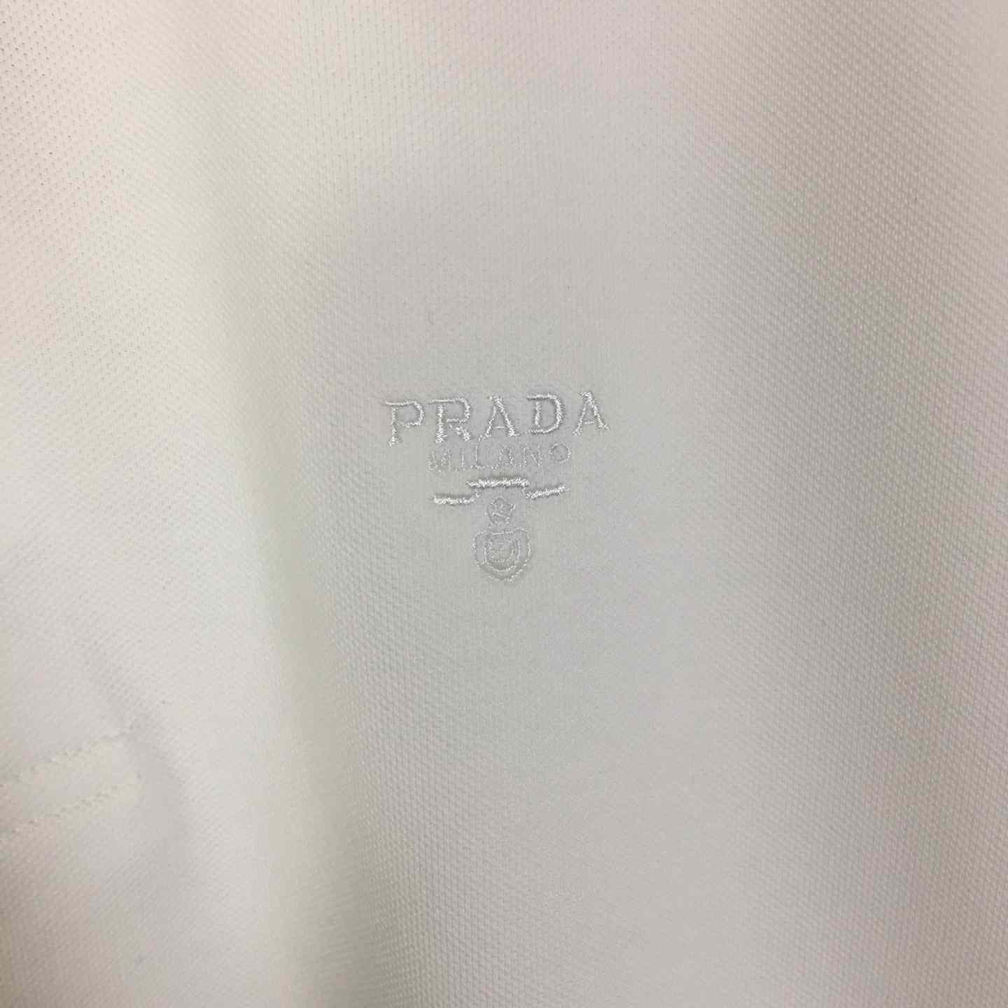 Prada Short-sleeved Piqué Polo Shirt - EUR FASHION