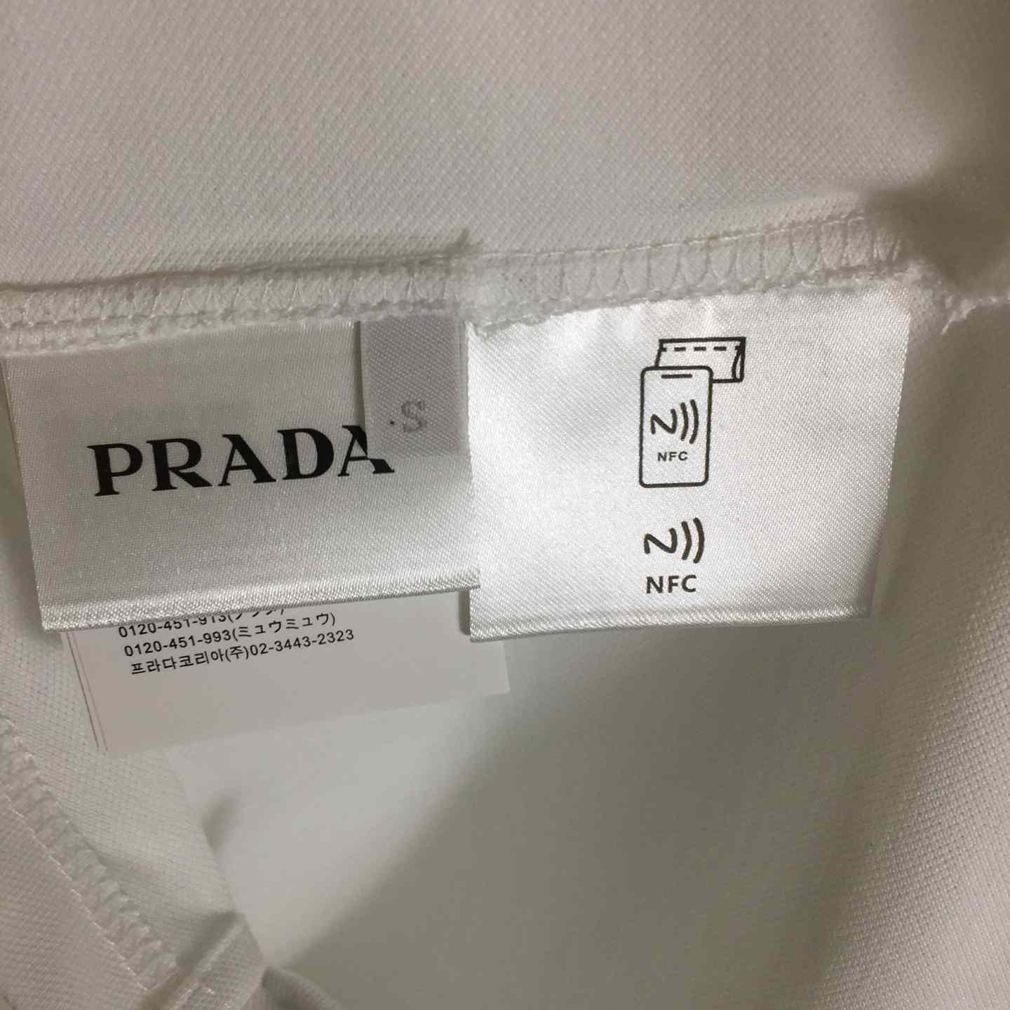 Prada Short-sleeved Piqué Polo Shirt - EUR FASHION