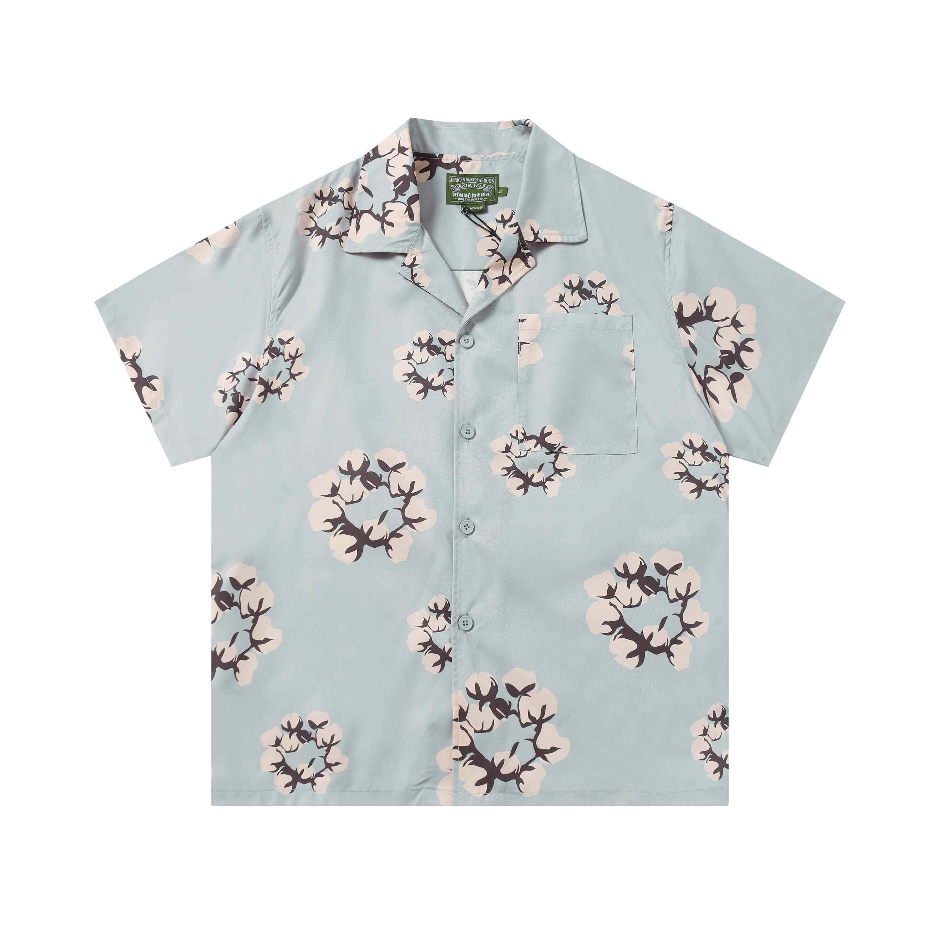 Denim Tears Short-Sleeved Shirt - EUR FASHION