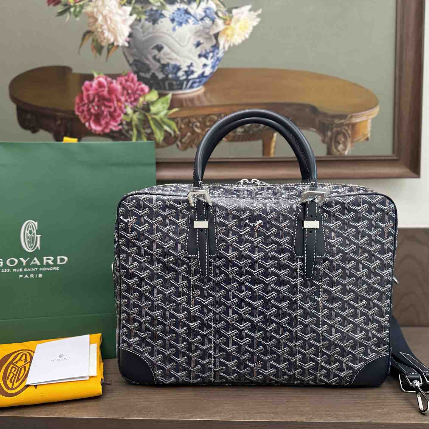 Goyard Ambassade MM Document Case - EUR FASHION