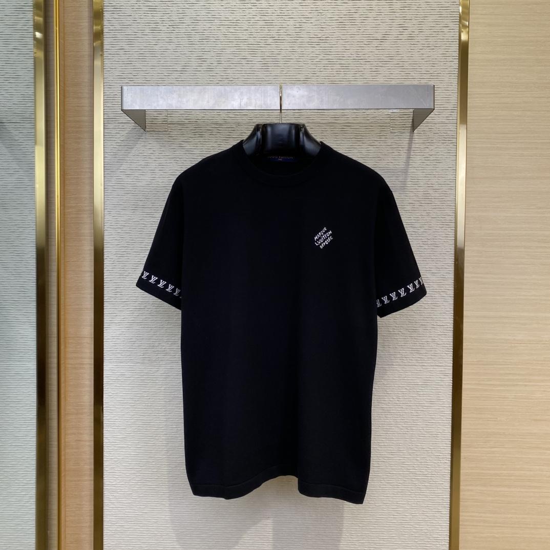 Louis Vuitton Signature Cotton Crewneck - EUR FASHION