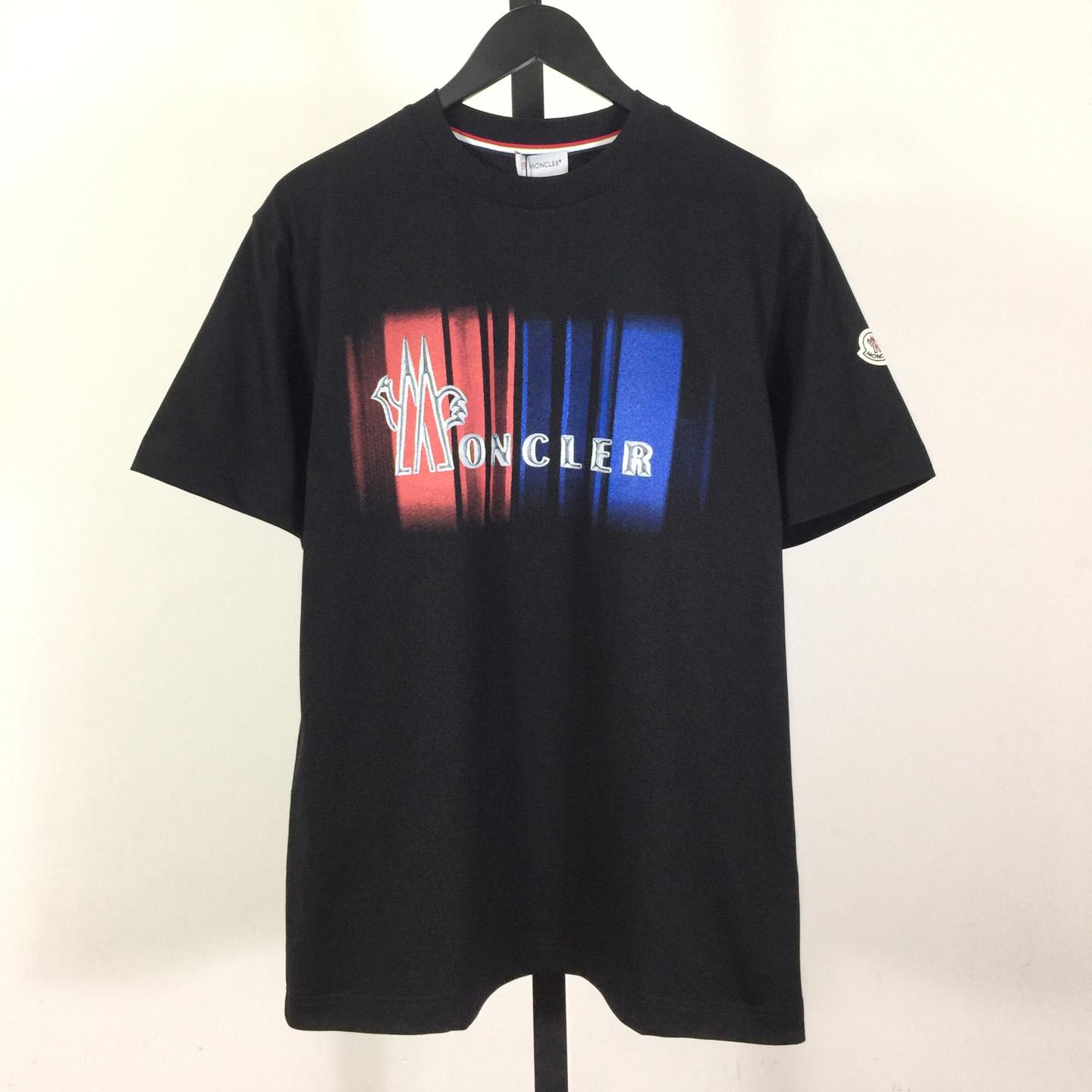 Moncler Logo Cotton T-shirt - EUR FASHION