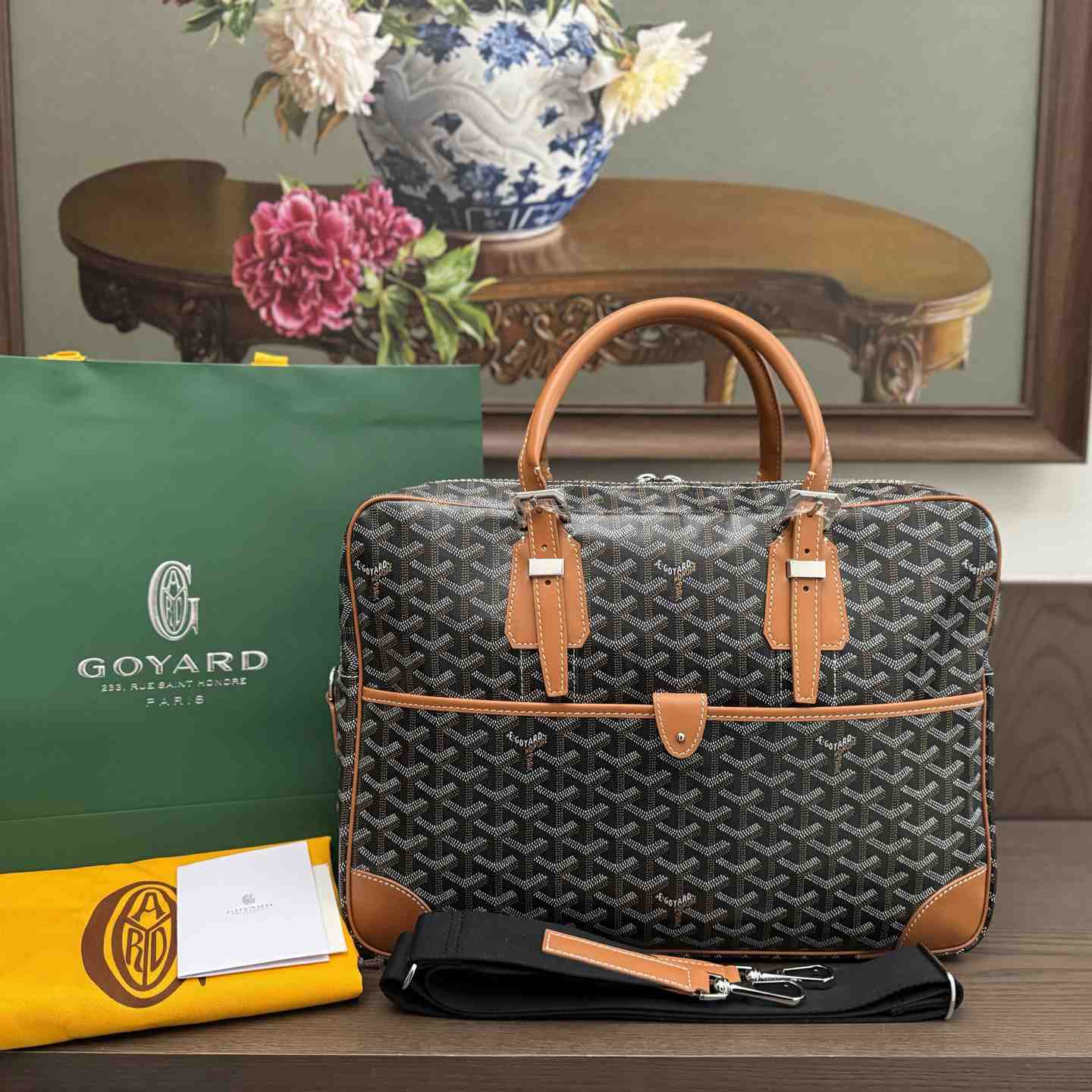 Goyard Ambassade MM Document Case - EUR FASHION