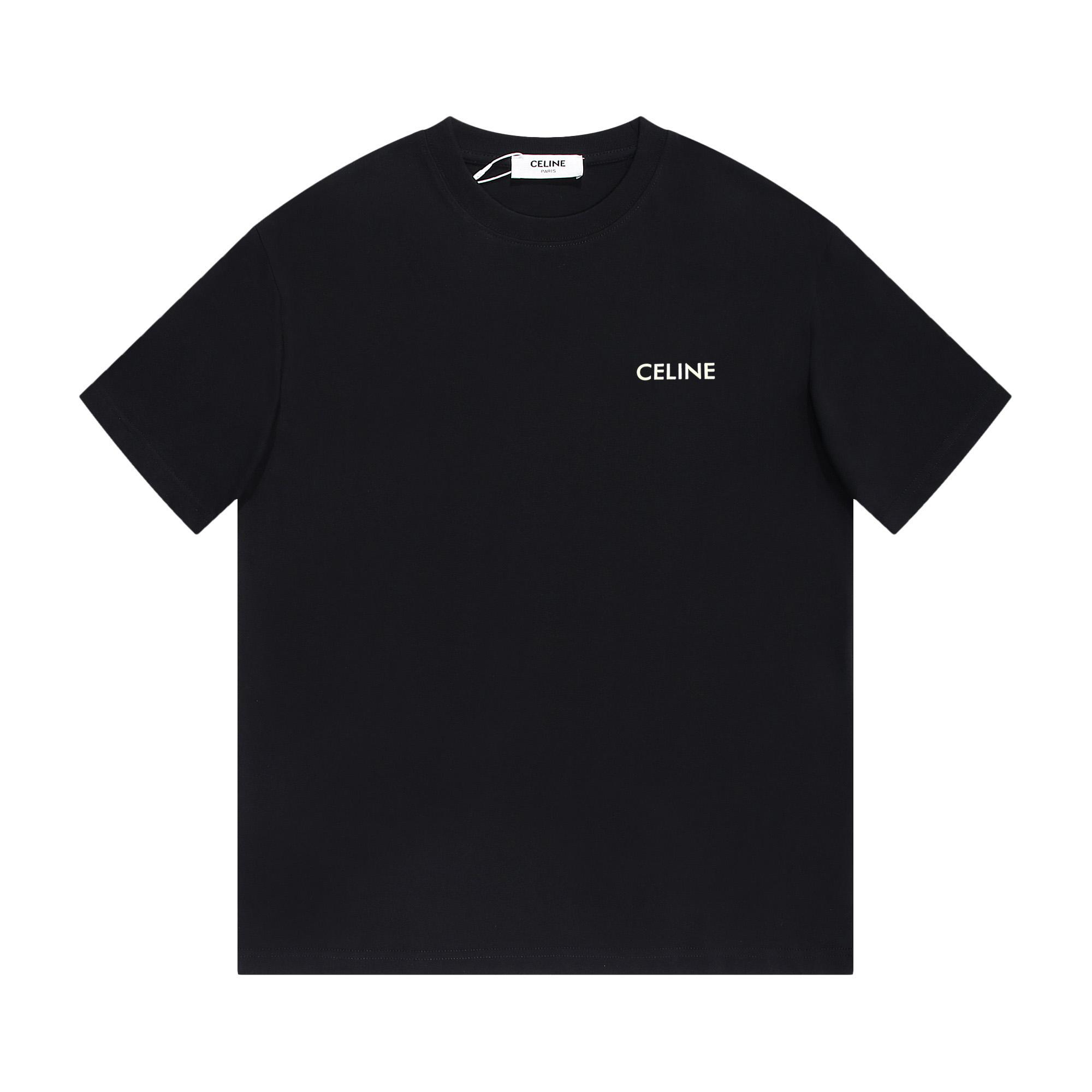 Celine T-Shirt In Cotton Jersey - EUR FASHION