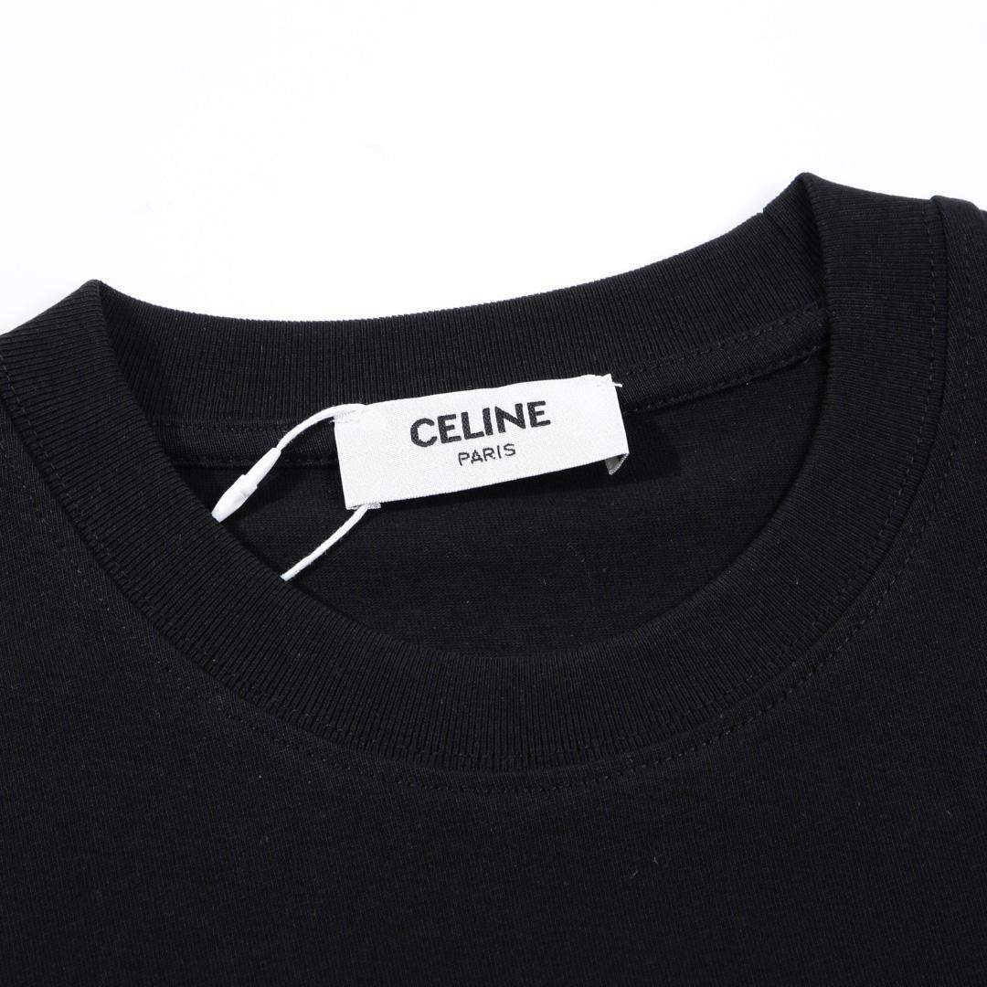 Celine T-Shirt In Cotton Jersey - EUR FASHION