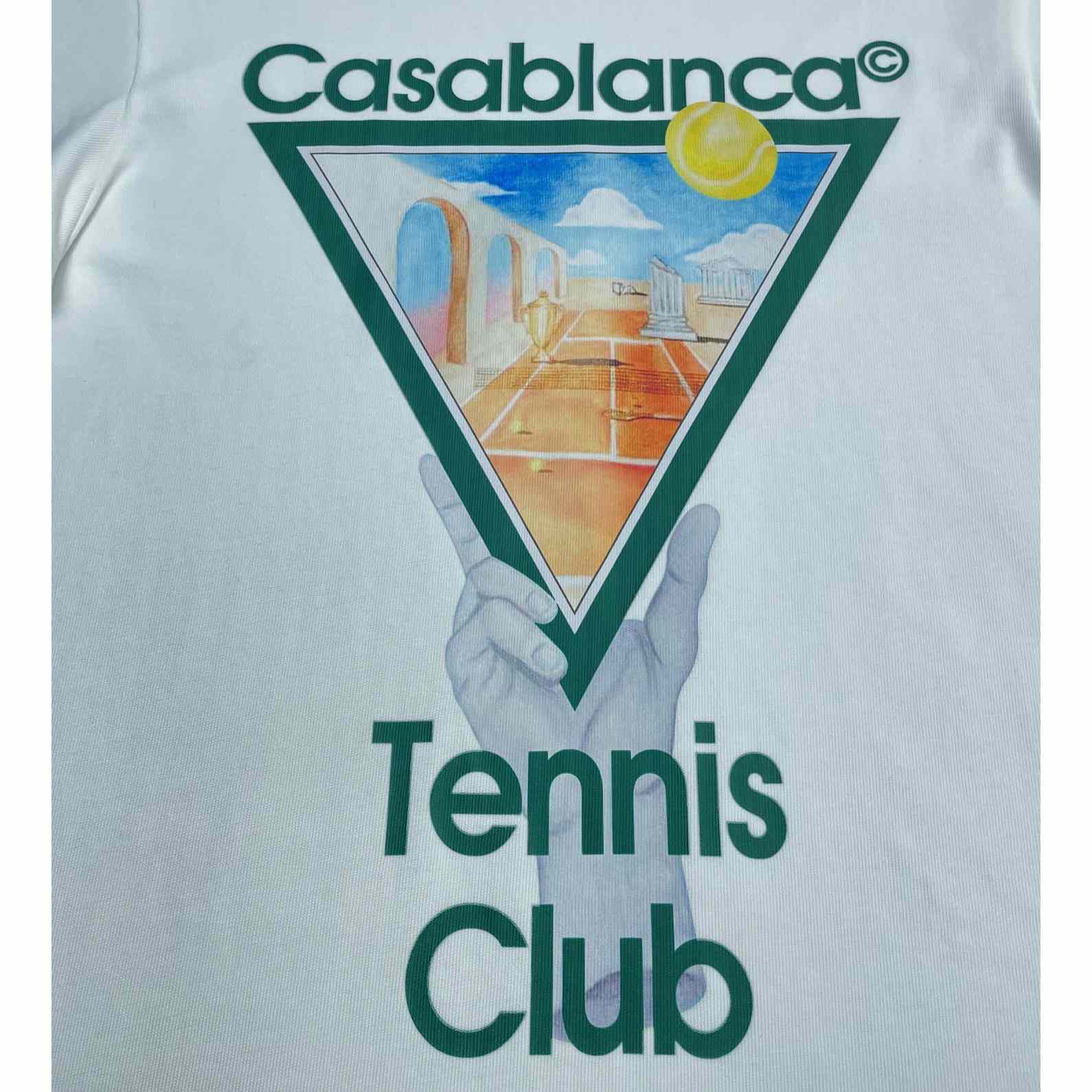 Casablanca Metaphysical Tennis Icon T-shirt  C947 - EUR FASHION