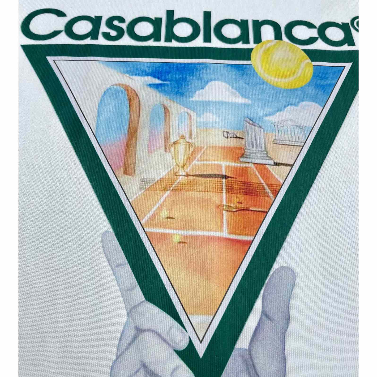Casablanca Metaphysical Tennis Icon T-shirt  C947 - EUR FASHION