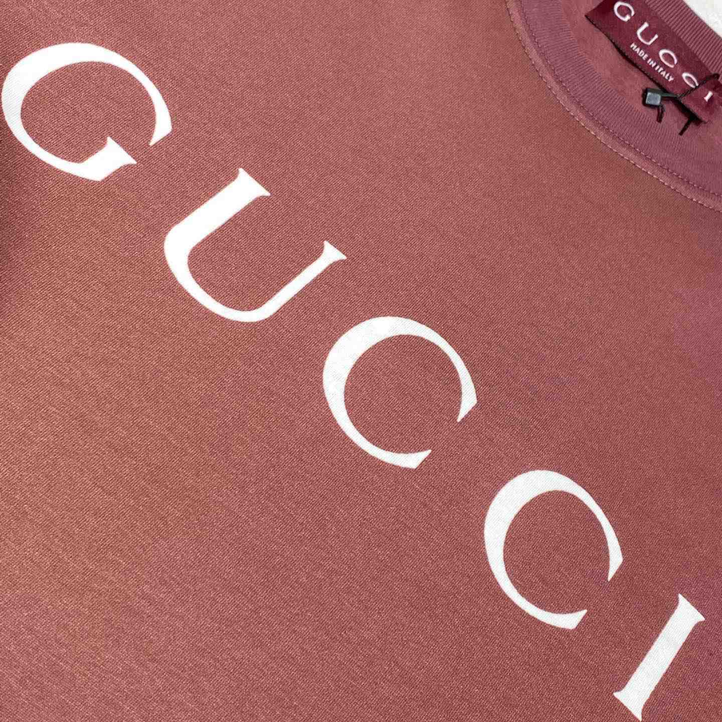 Gucci Cotton Jersey T-shirt With Print - EUR FASHION