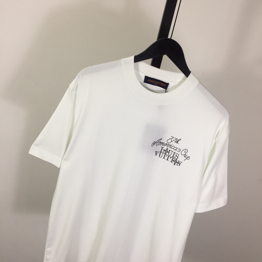 Louis Vuitton Embellished Short-Sleeved Cotton Crewneck - EUR FASHION