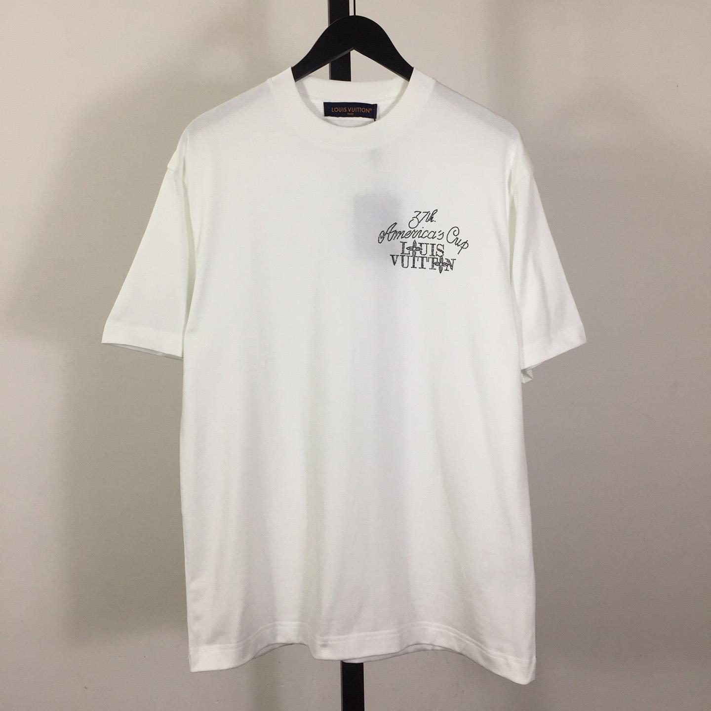 Louis Vuitton Embellished Short-Sleeved Cotton Crewneck - EUR FASHION