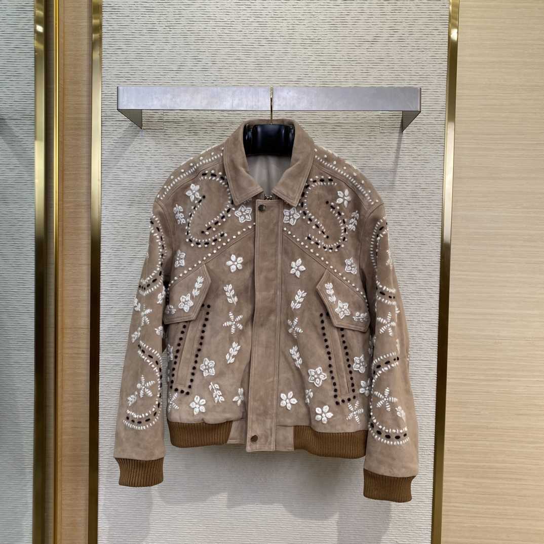 Mouty Papi Suede Bomber - EUR FASHION