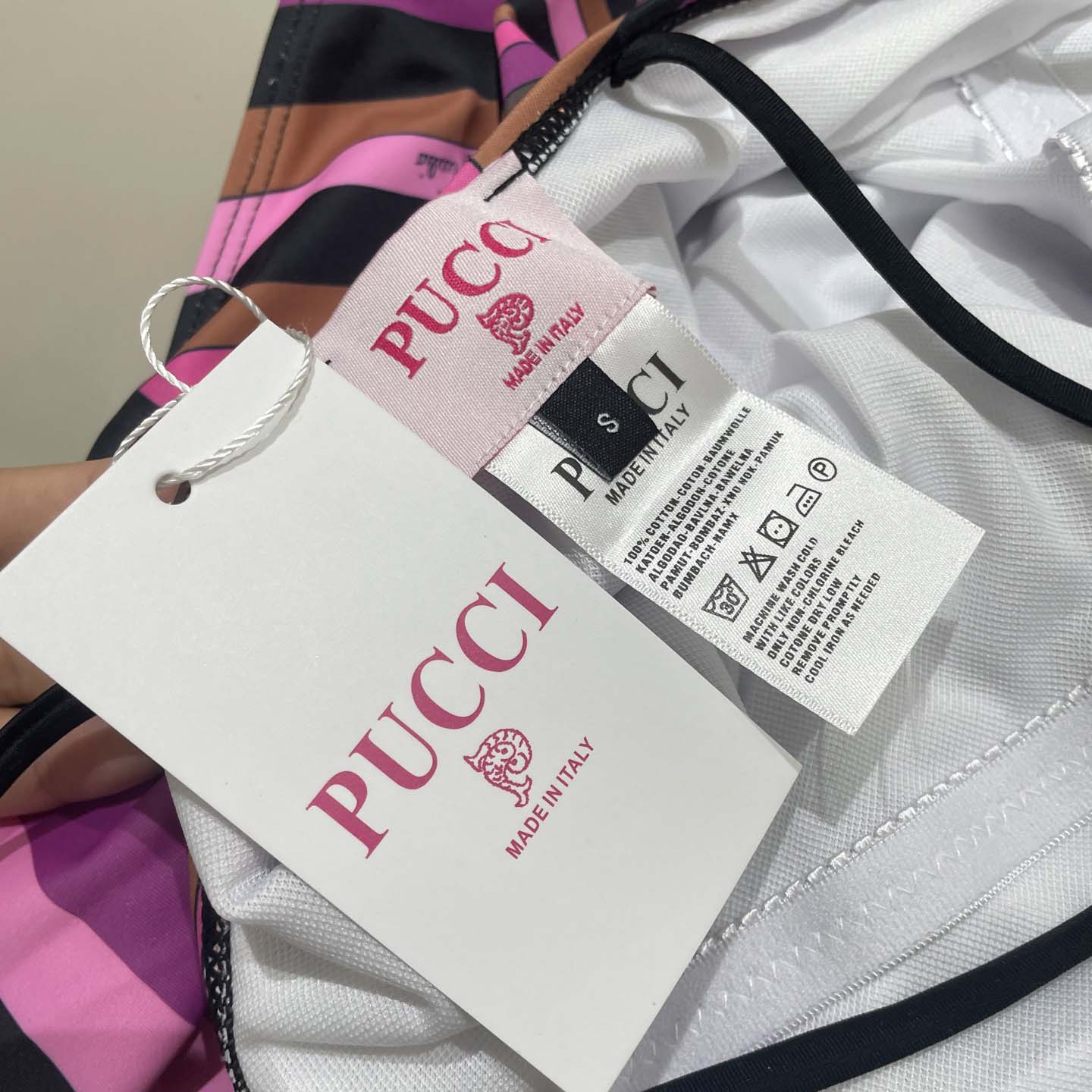 Pucci Iride-Print Swimsuit  - EUR FASHION