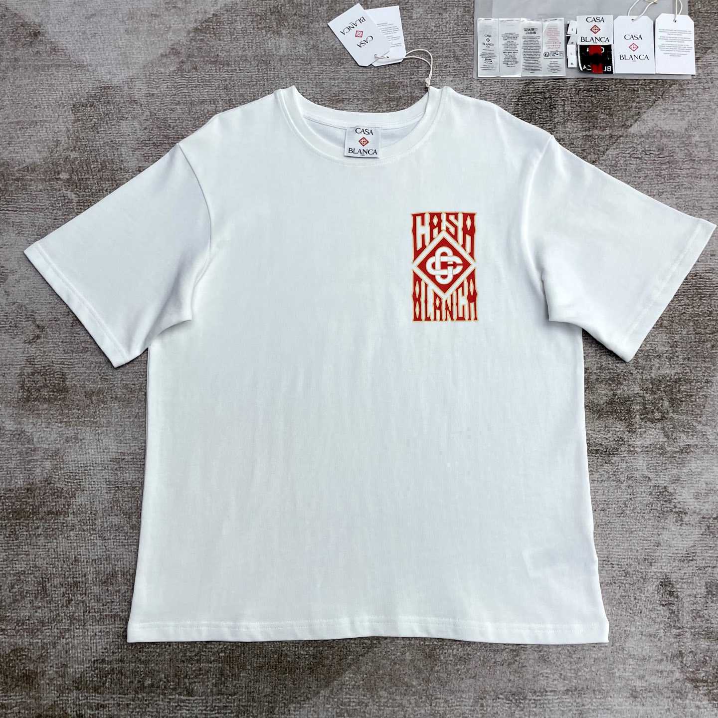 Casablanca Gothic Logo T-Shirt   C975 - EUR FASHION
