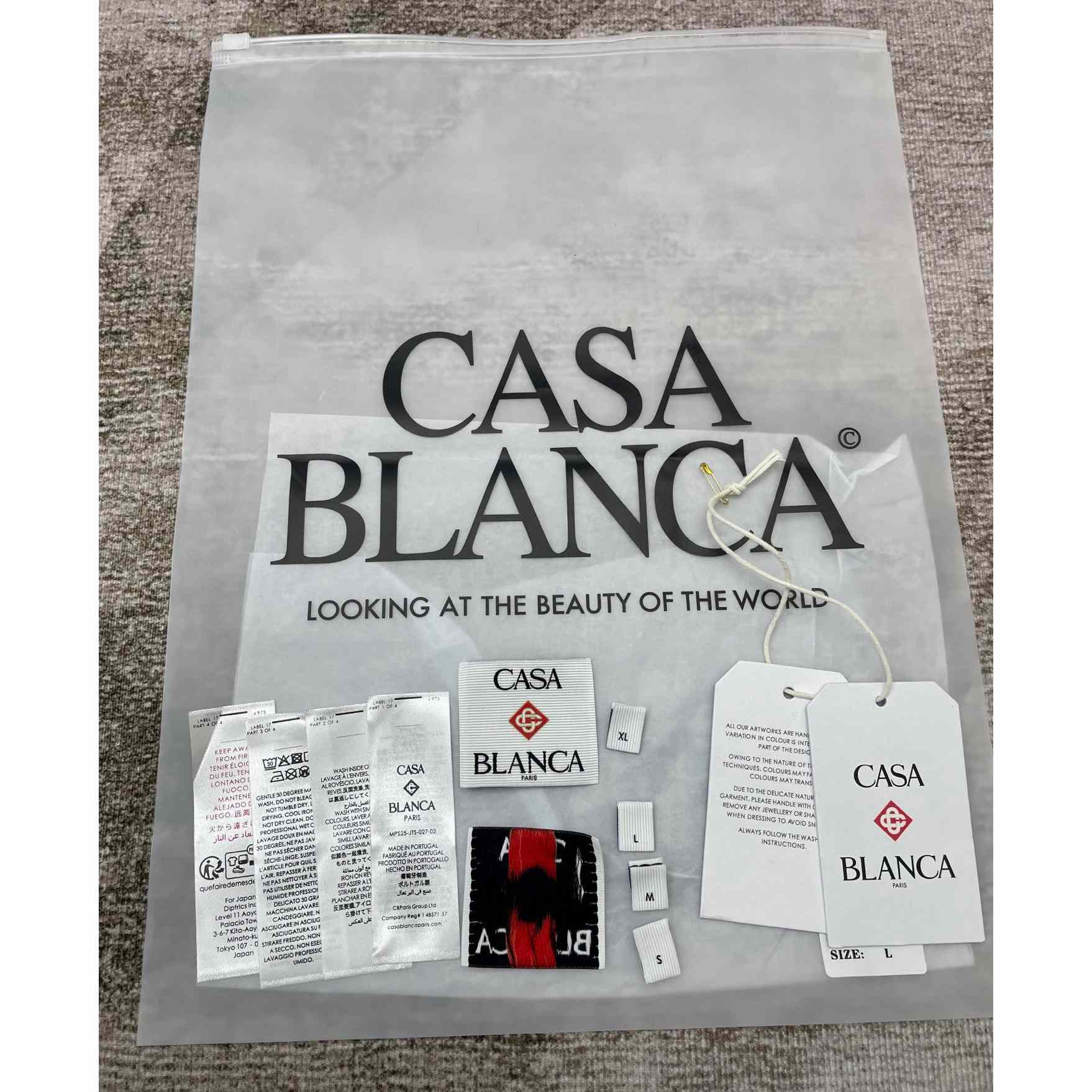 Casablanca Gothic Logo T-Shirt   C975 - EUR FASHION