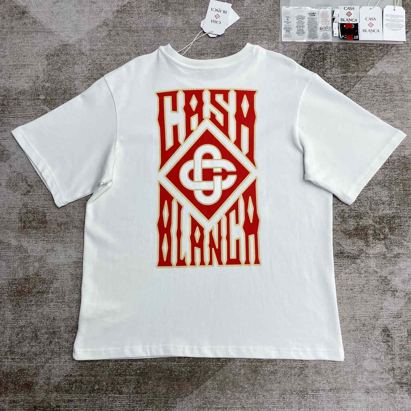 Casablanca Gothic Logo T-Shirt   C975 - EUR FASHION