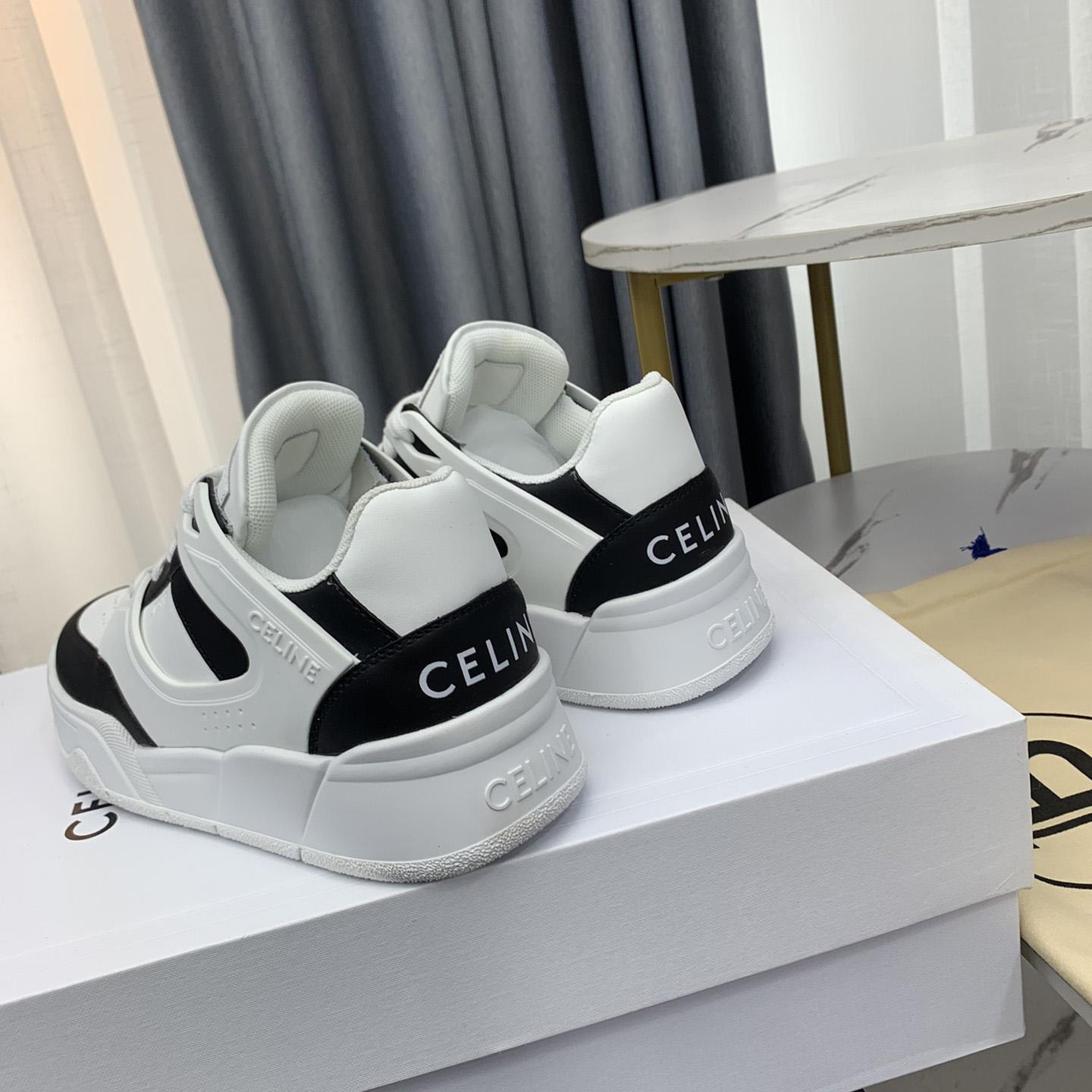 Celine Trainer CT-07 Low Lace-up Sneaker In Calfskin - EUR FASHION