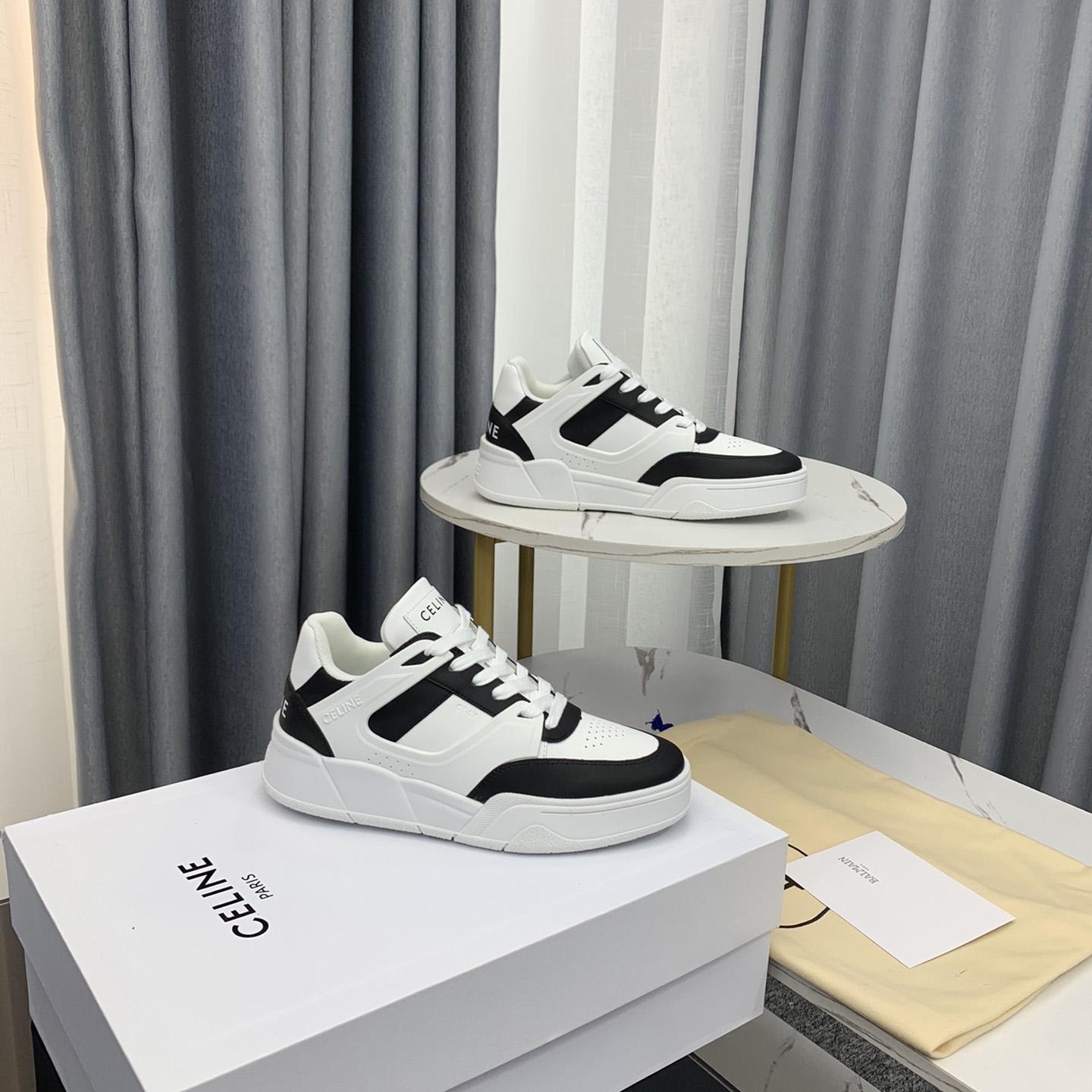 Celine Trainer CT-07 Low Lace-up Sneaker In Calfskin - EUR FASHION