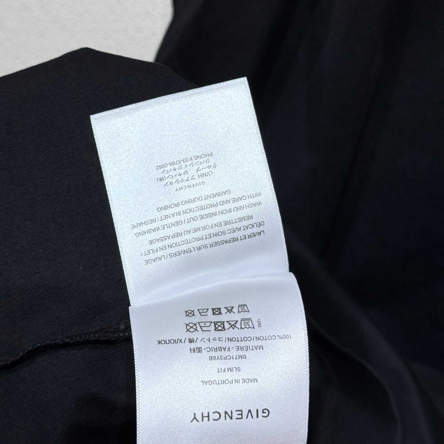 Givenchy Standard Short-Sleeve 'Black' - EUR FASHION