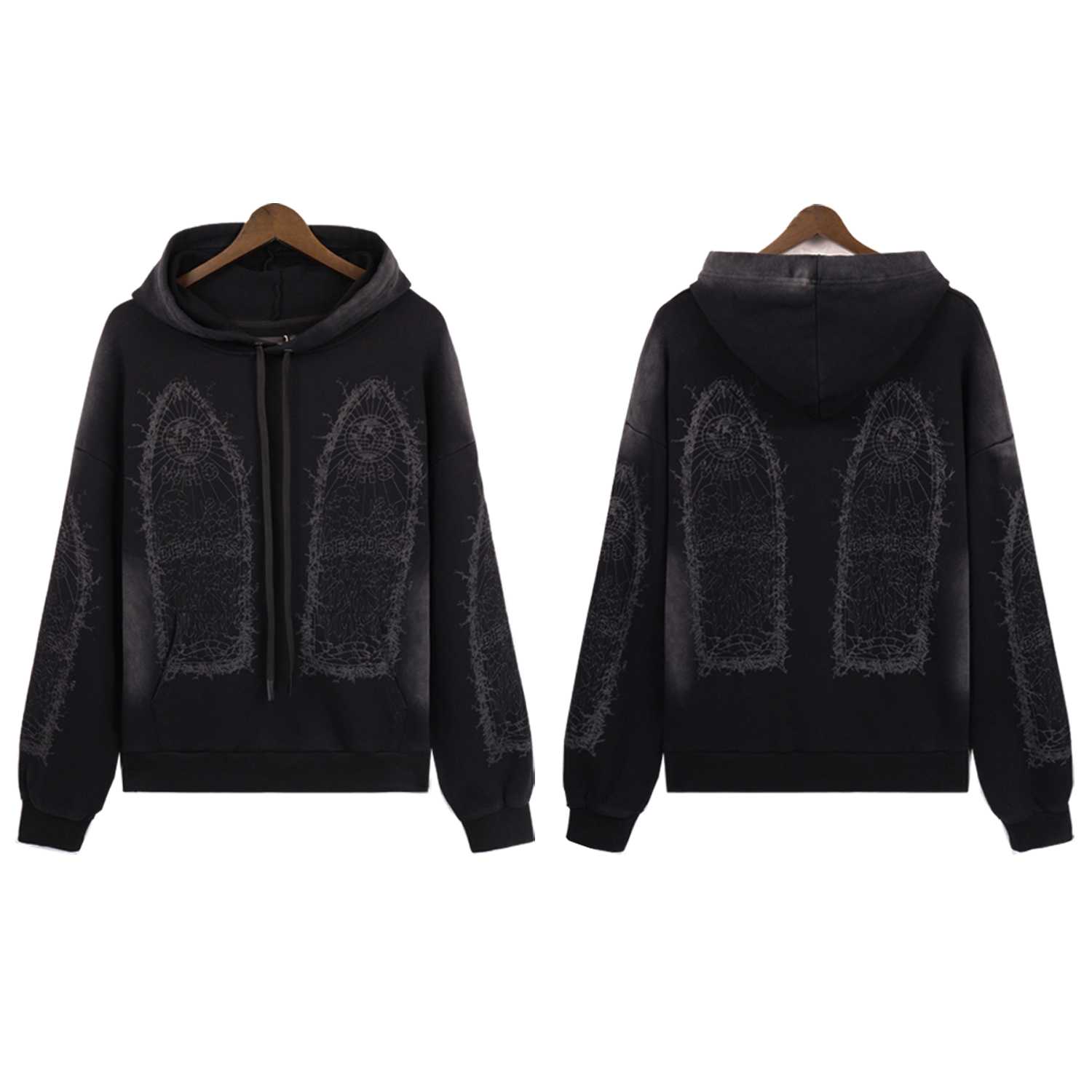 Who Decides War Thorned Hoodie - EUR FASHION