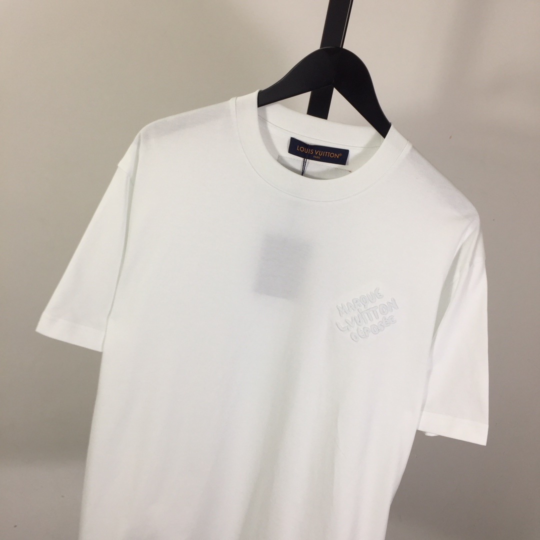 Louis Vuitton Signature Cotton T-Shirt    - EUR FASHION